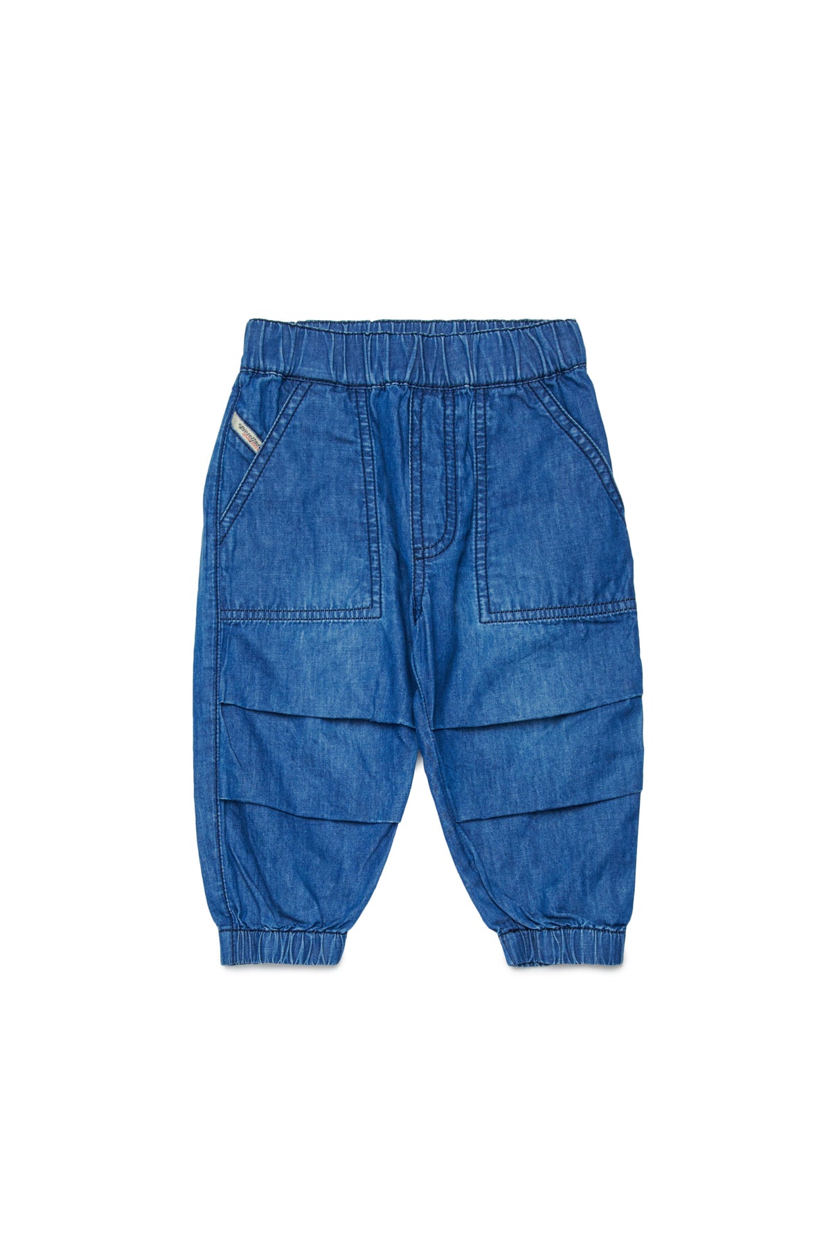 Jeans relaxed fit lavado azul medio