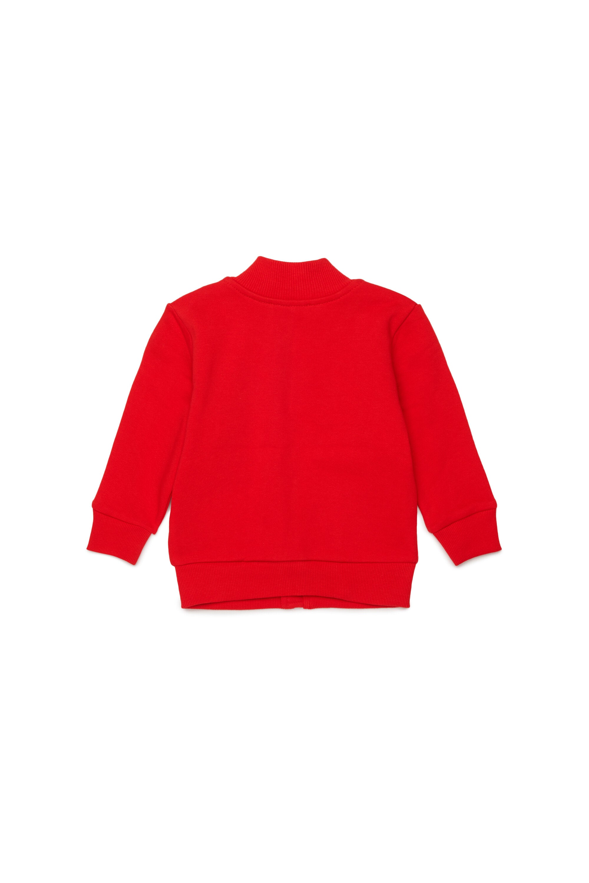 Sudadera con cremallera completa y logo