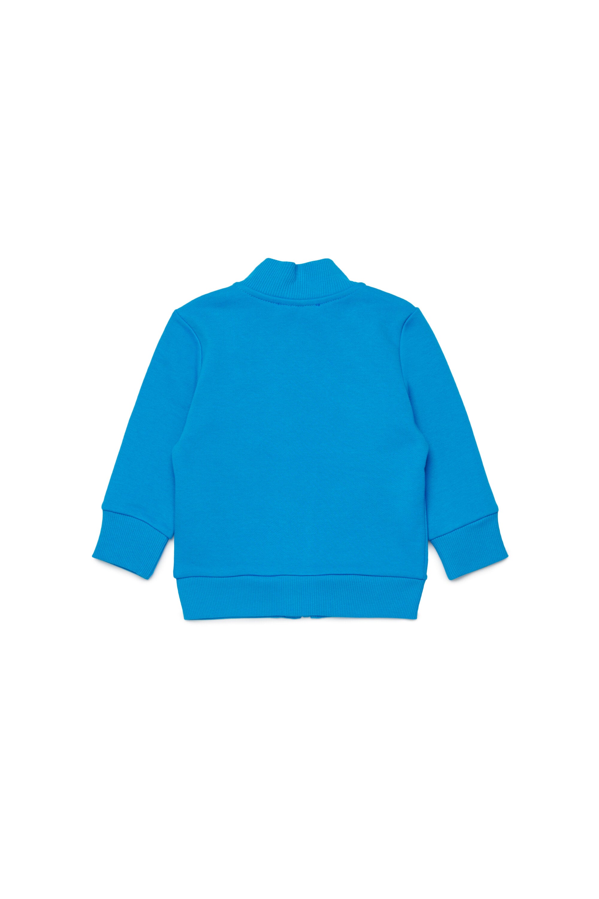 Sudadera con cremallera completa y logo