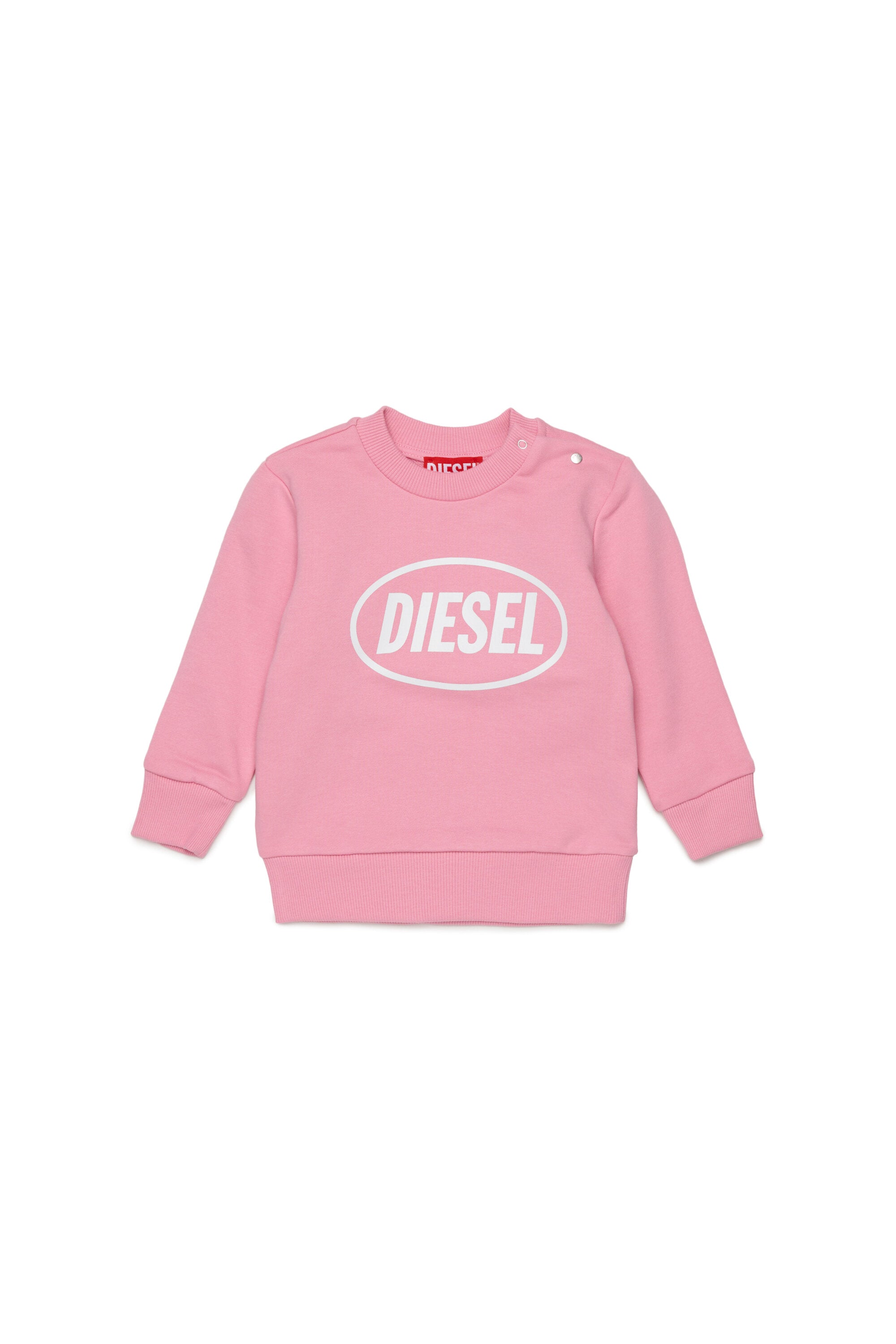Crew neck sweatshirt with logo