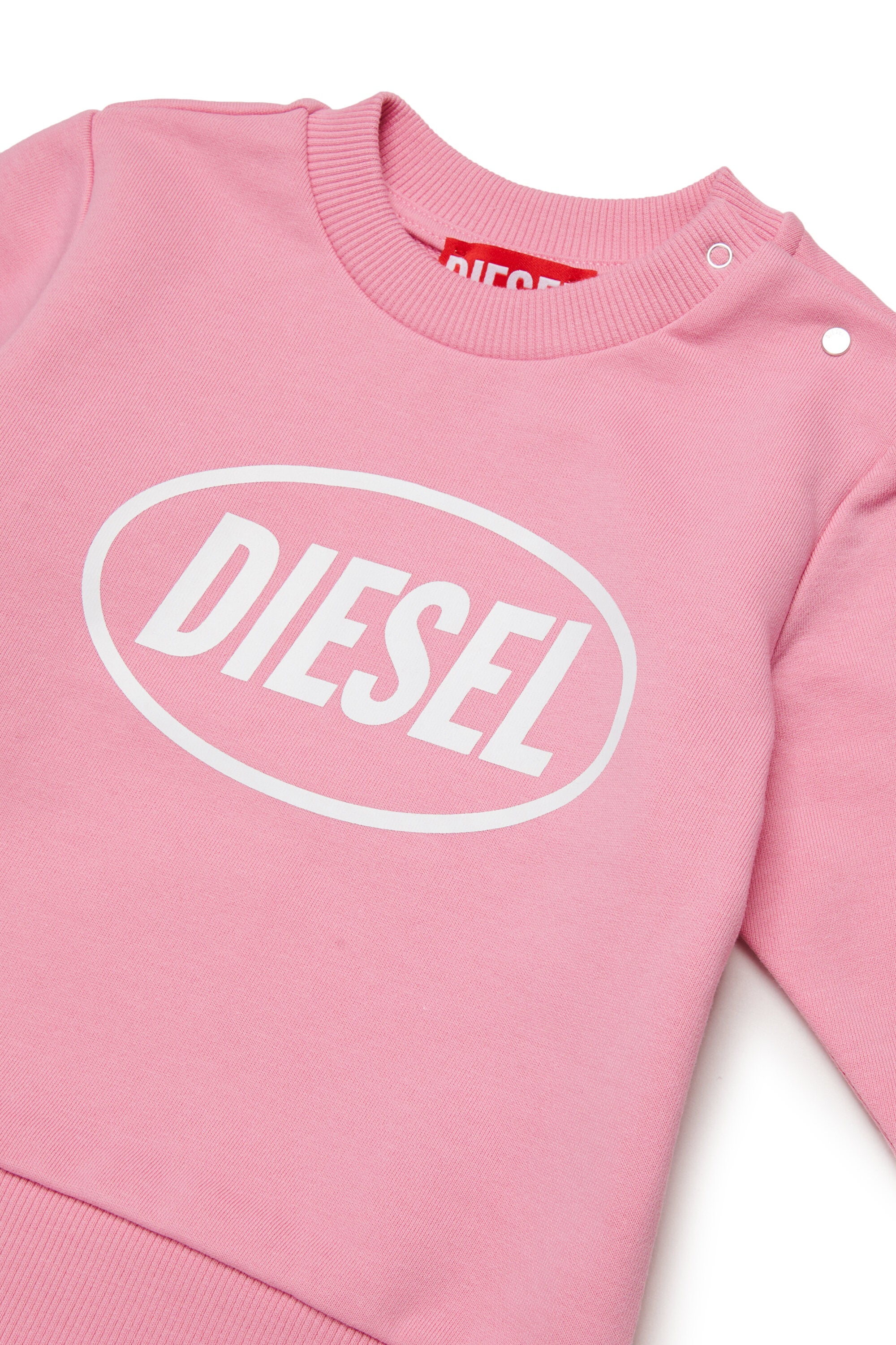 Crew neck sweatshirt with logo