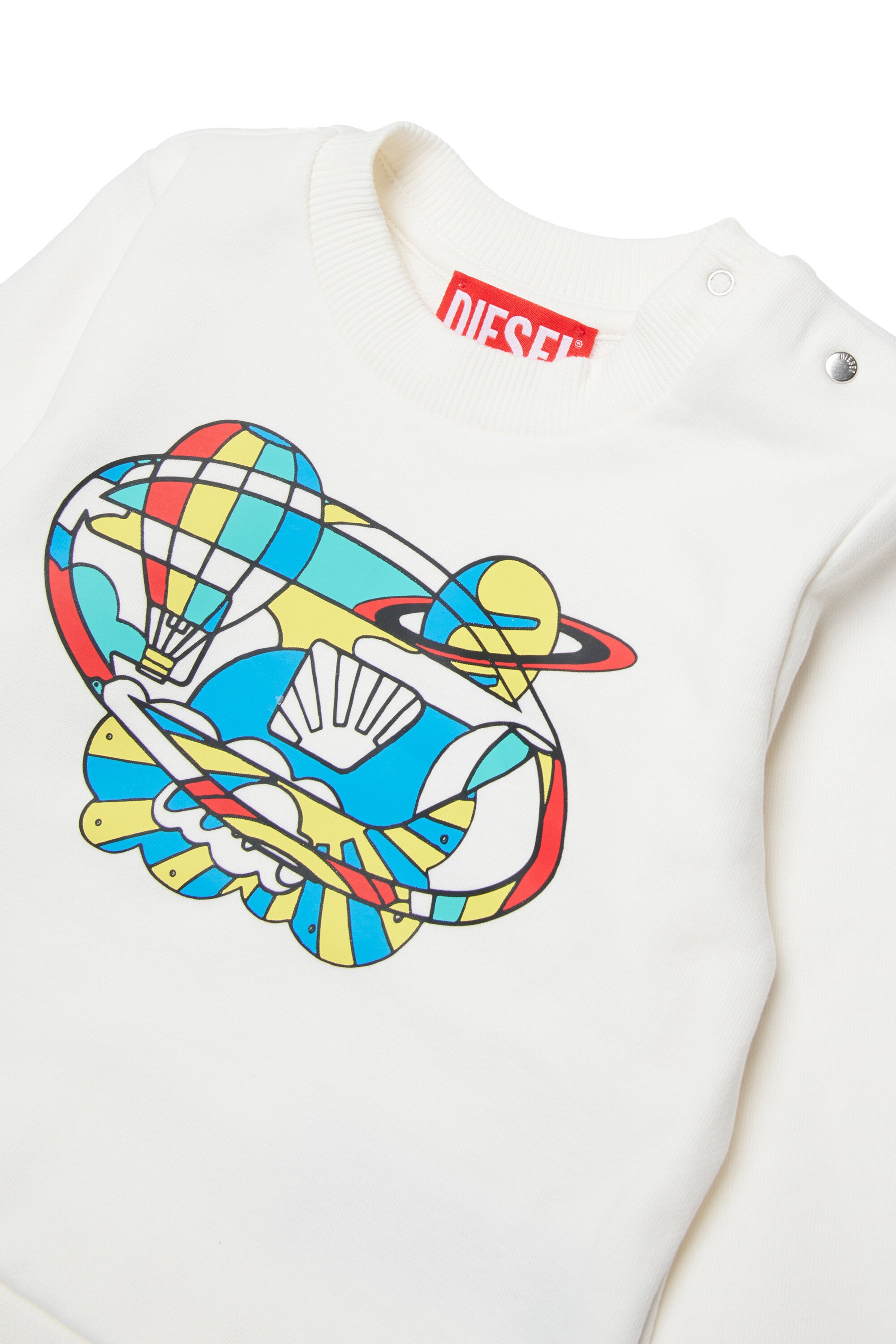 Sudadera de cuello redondo con logo