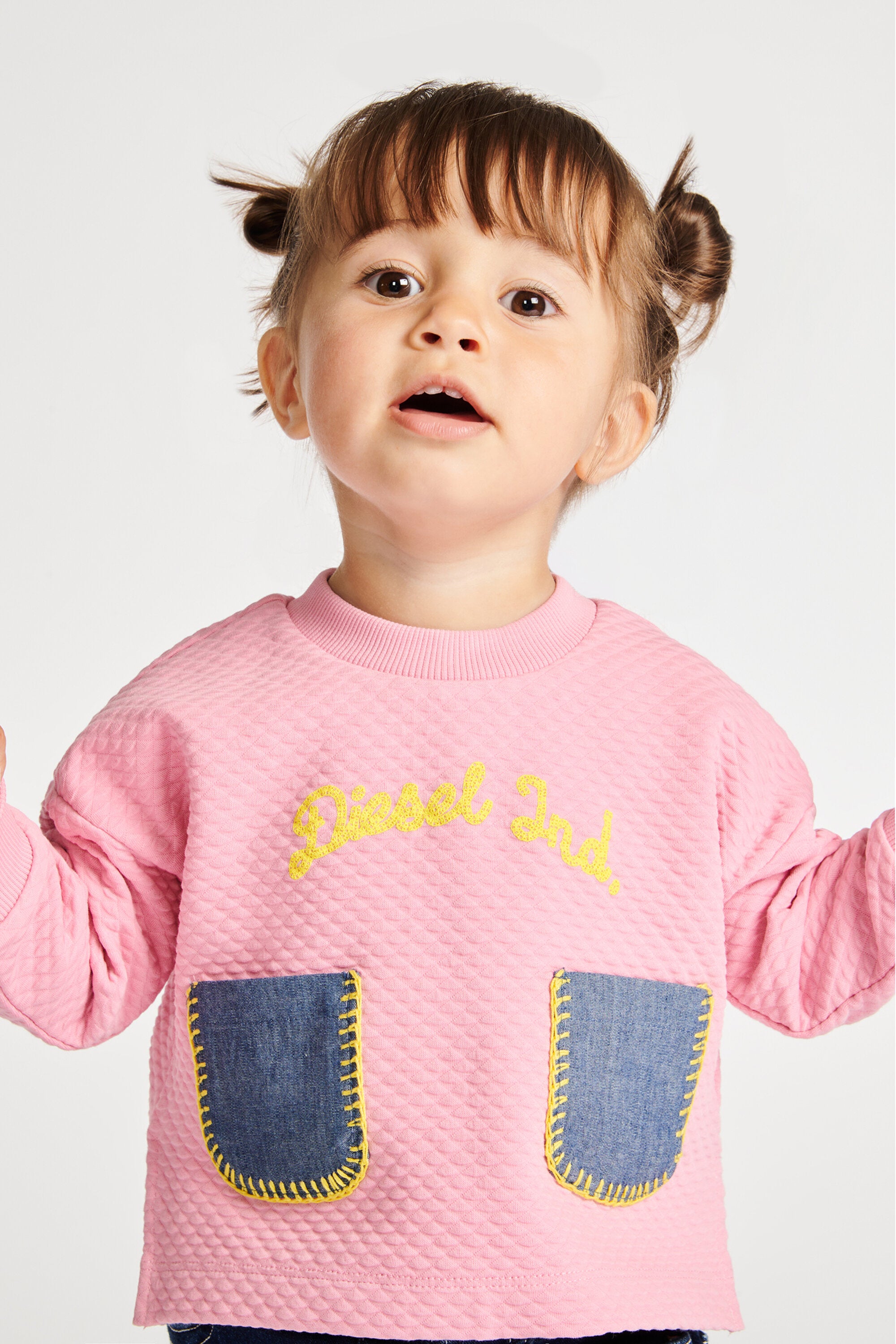 Sudadera de cuello redondo con logo