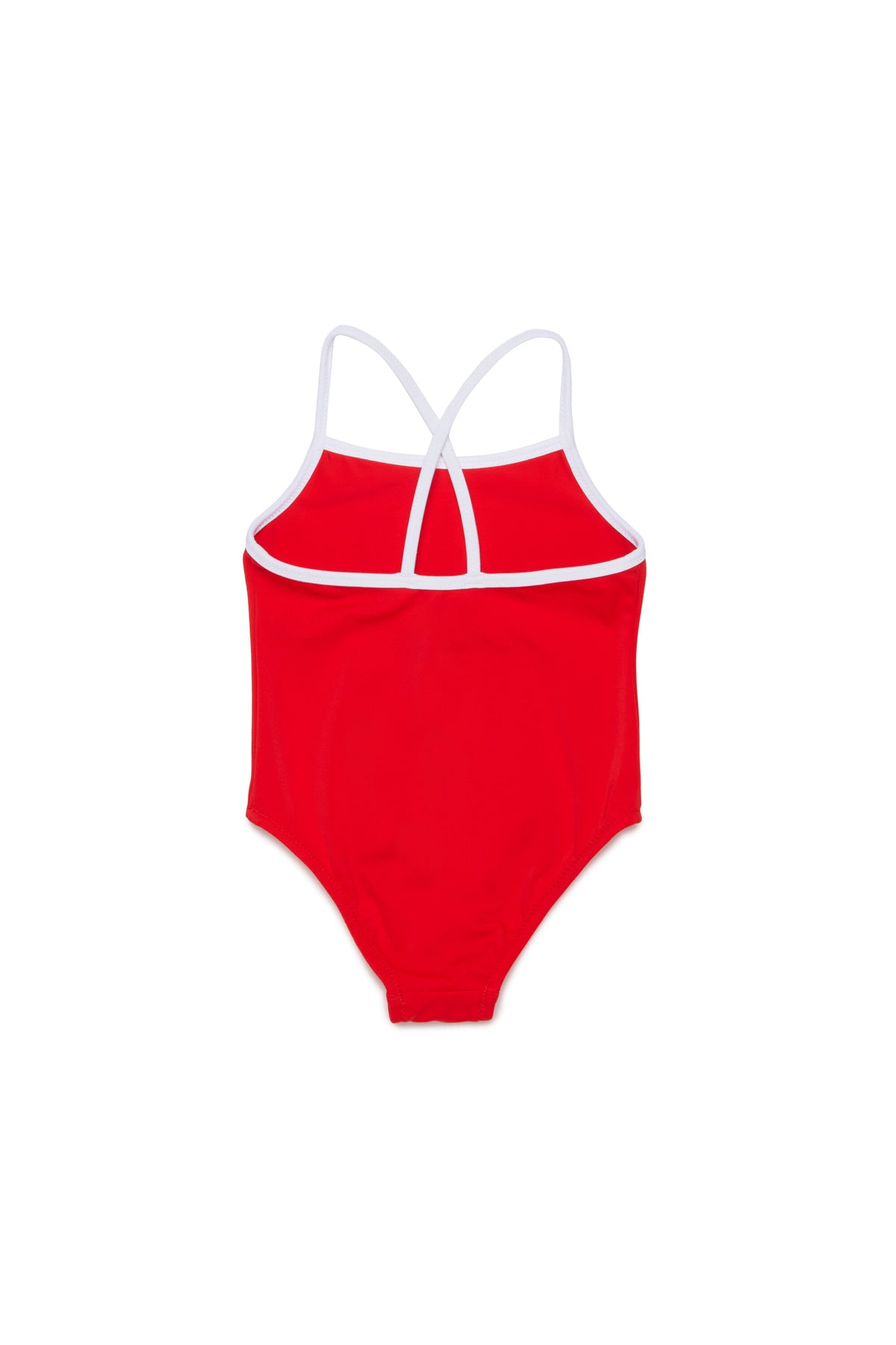 One-piece swimsuit with logo