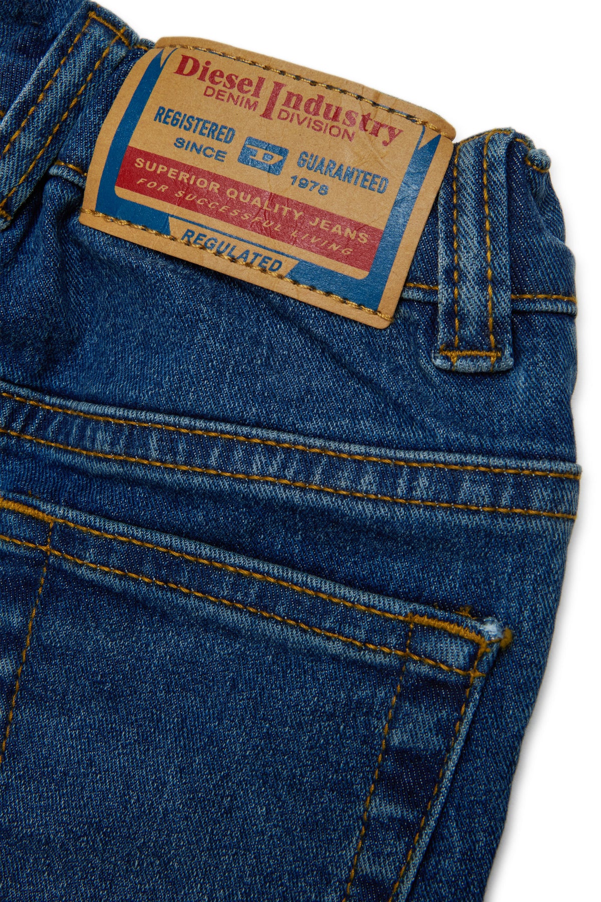 Medium blue regular jeans