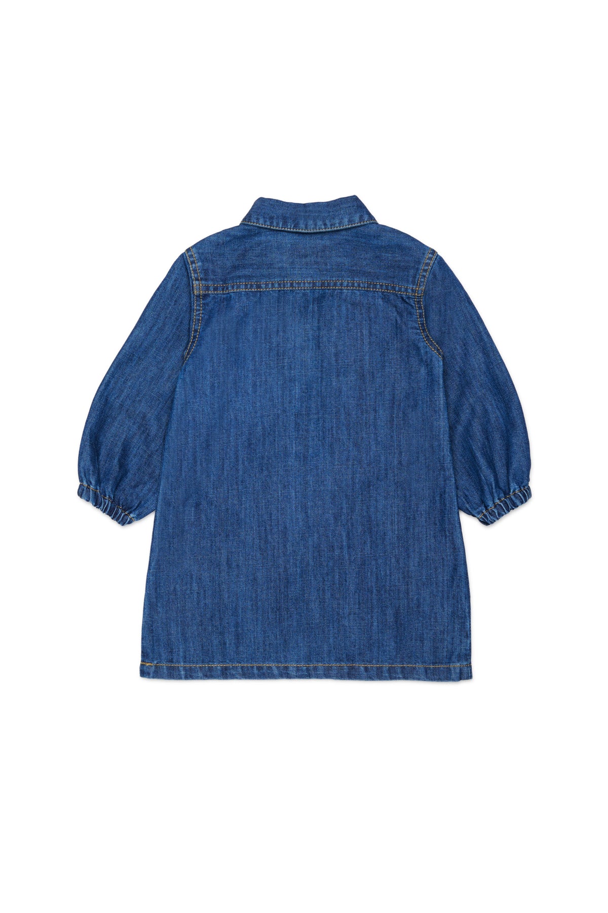 Vestido vaquero con logo