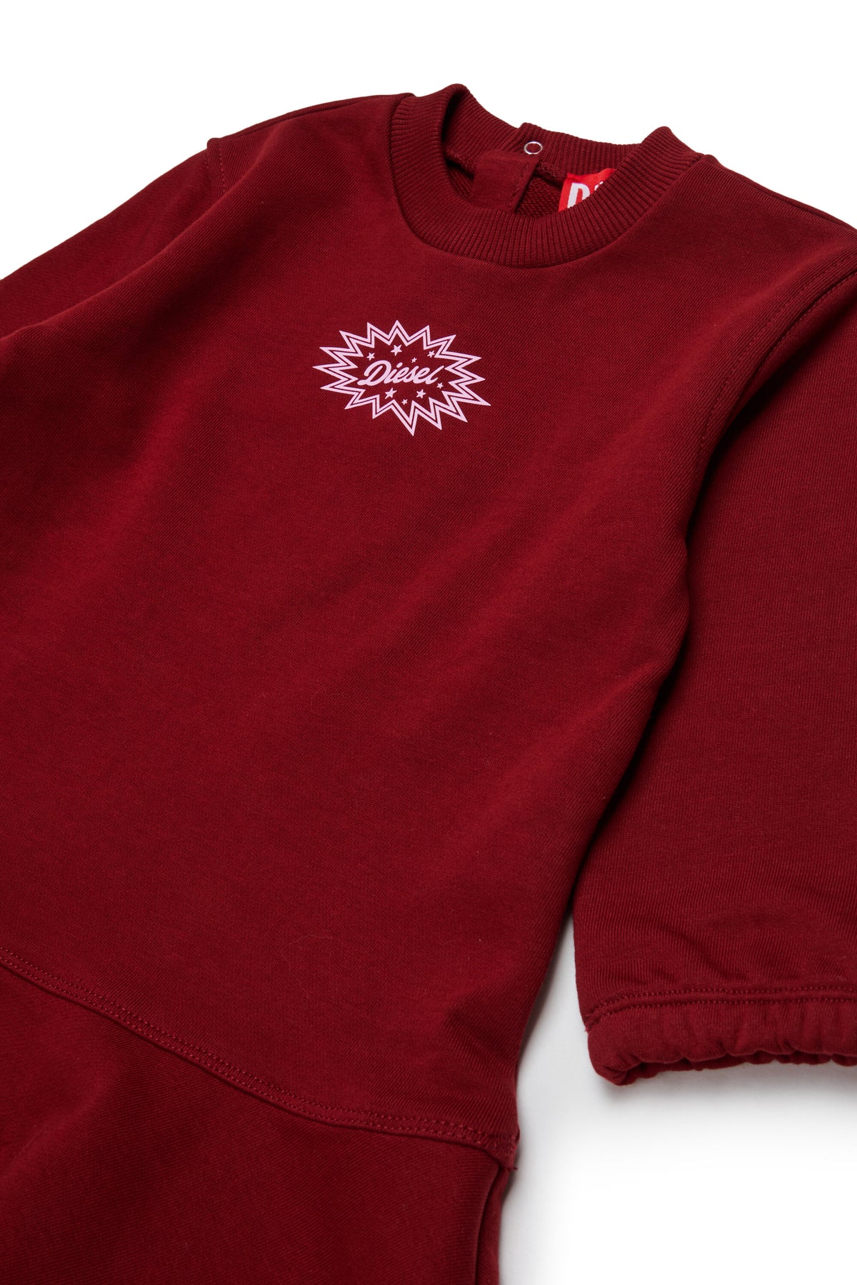 Vestido sudadera con logo