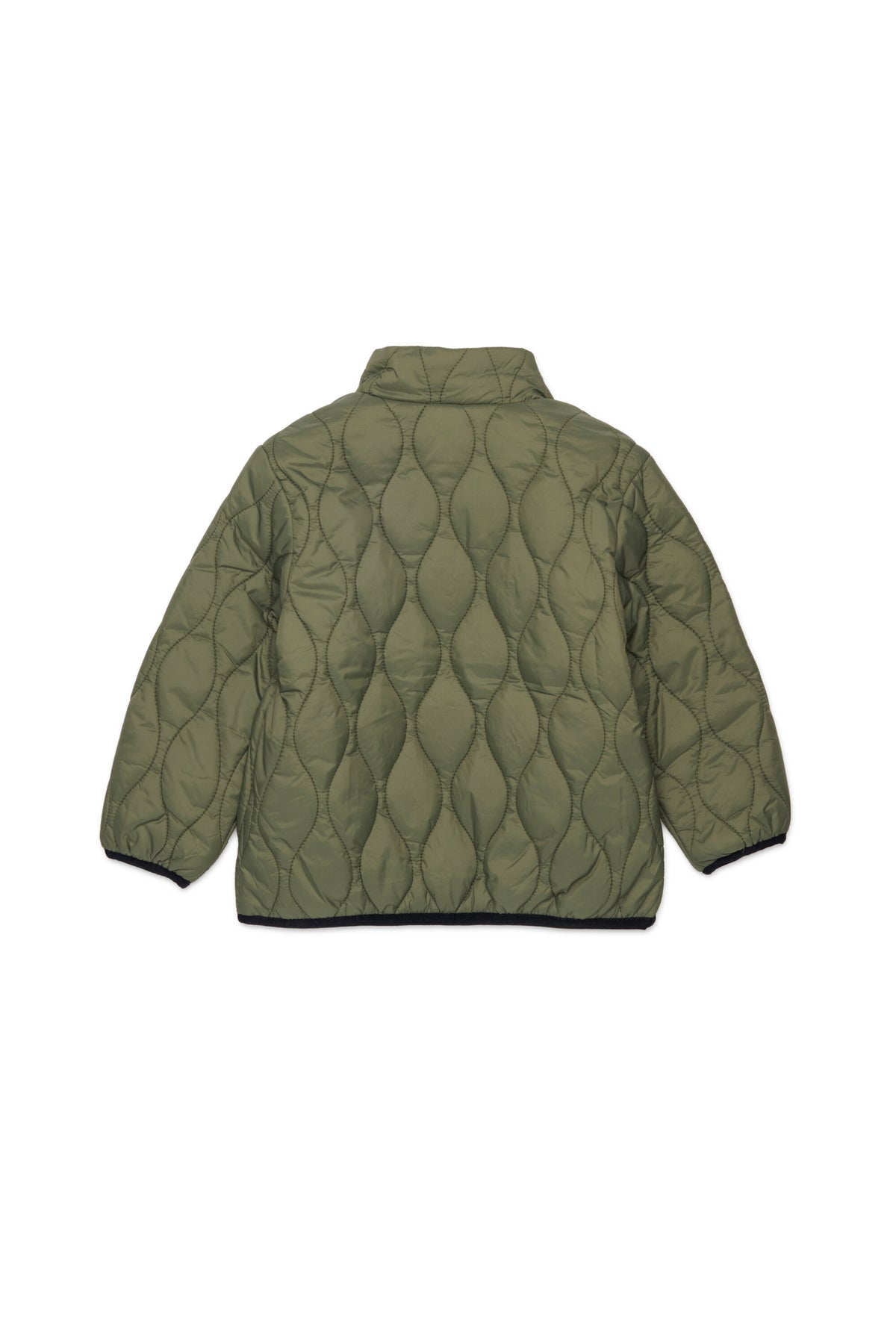 Chaqueta acolchada con logo estampado
