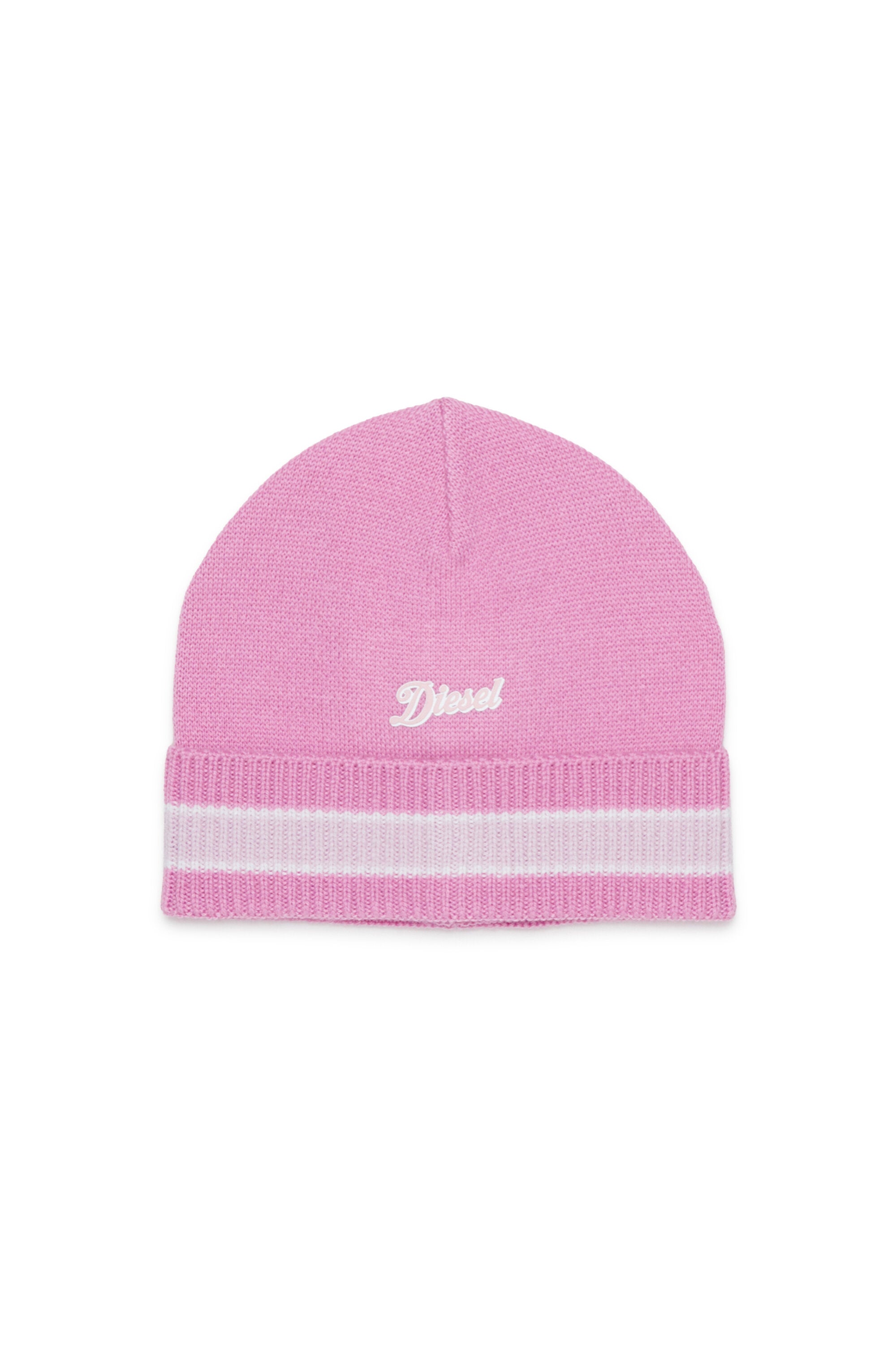 Cuffed beanie with logo