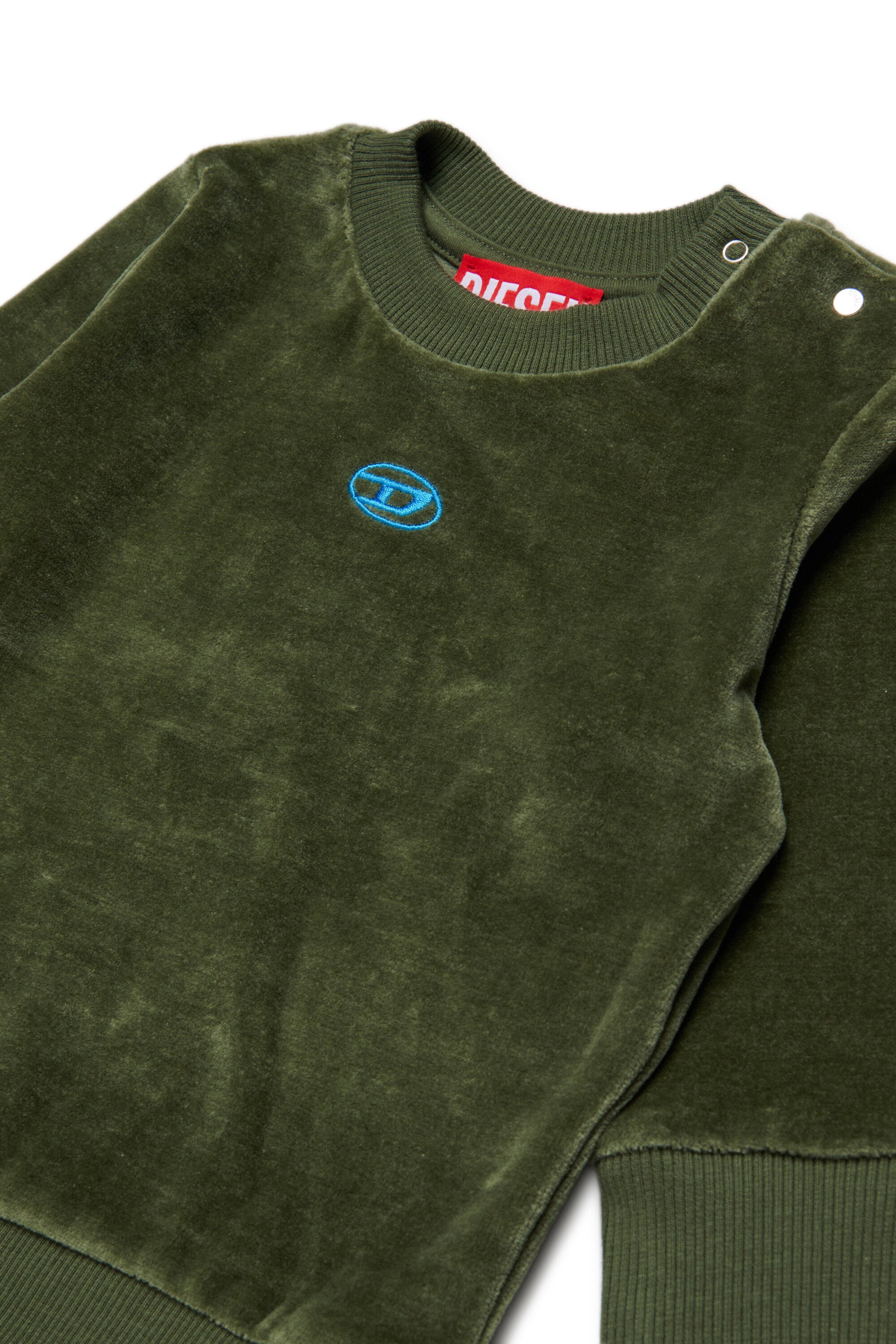 Crew-neck sweatshirt with logo