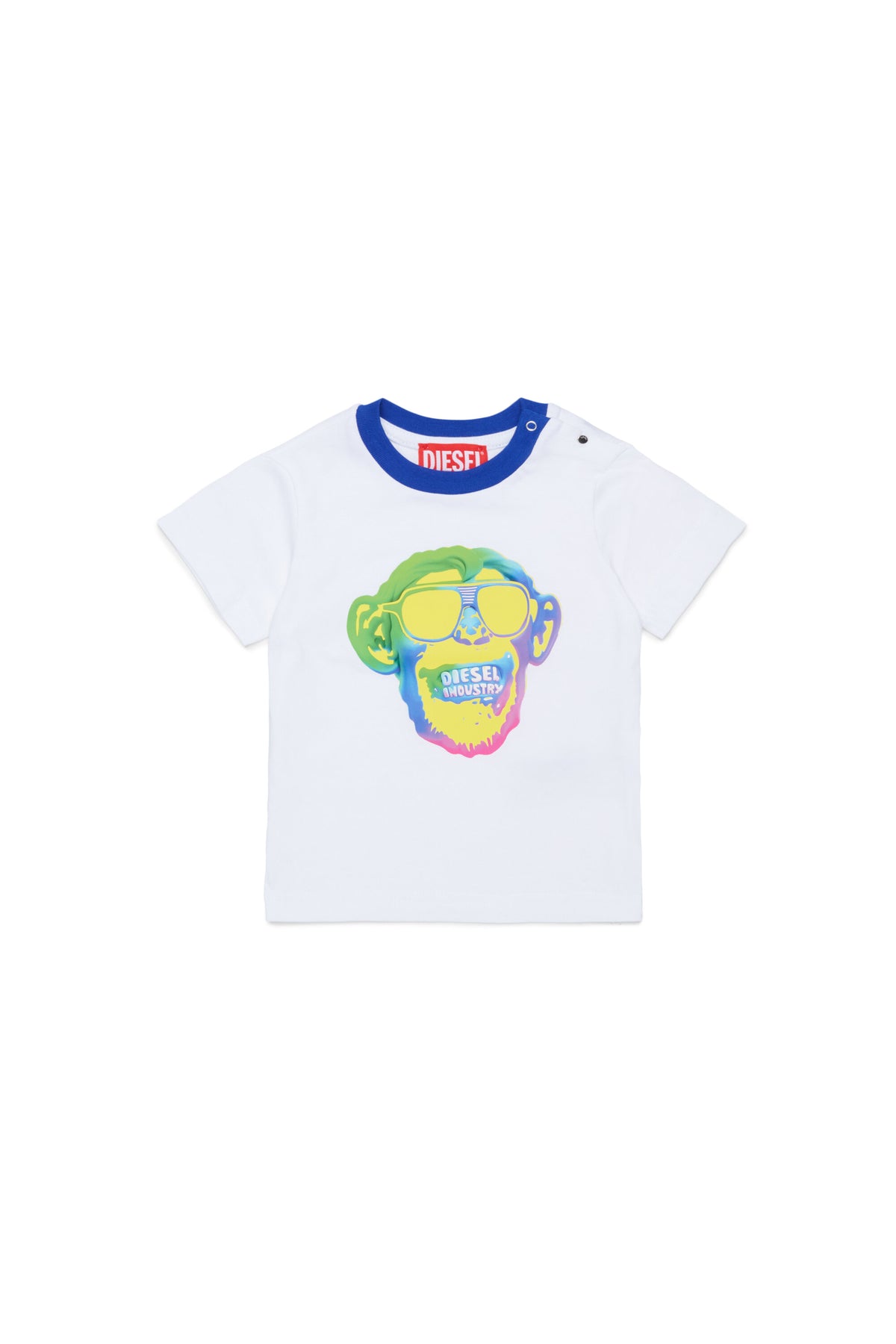 T-shirt with colorful print