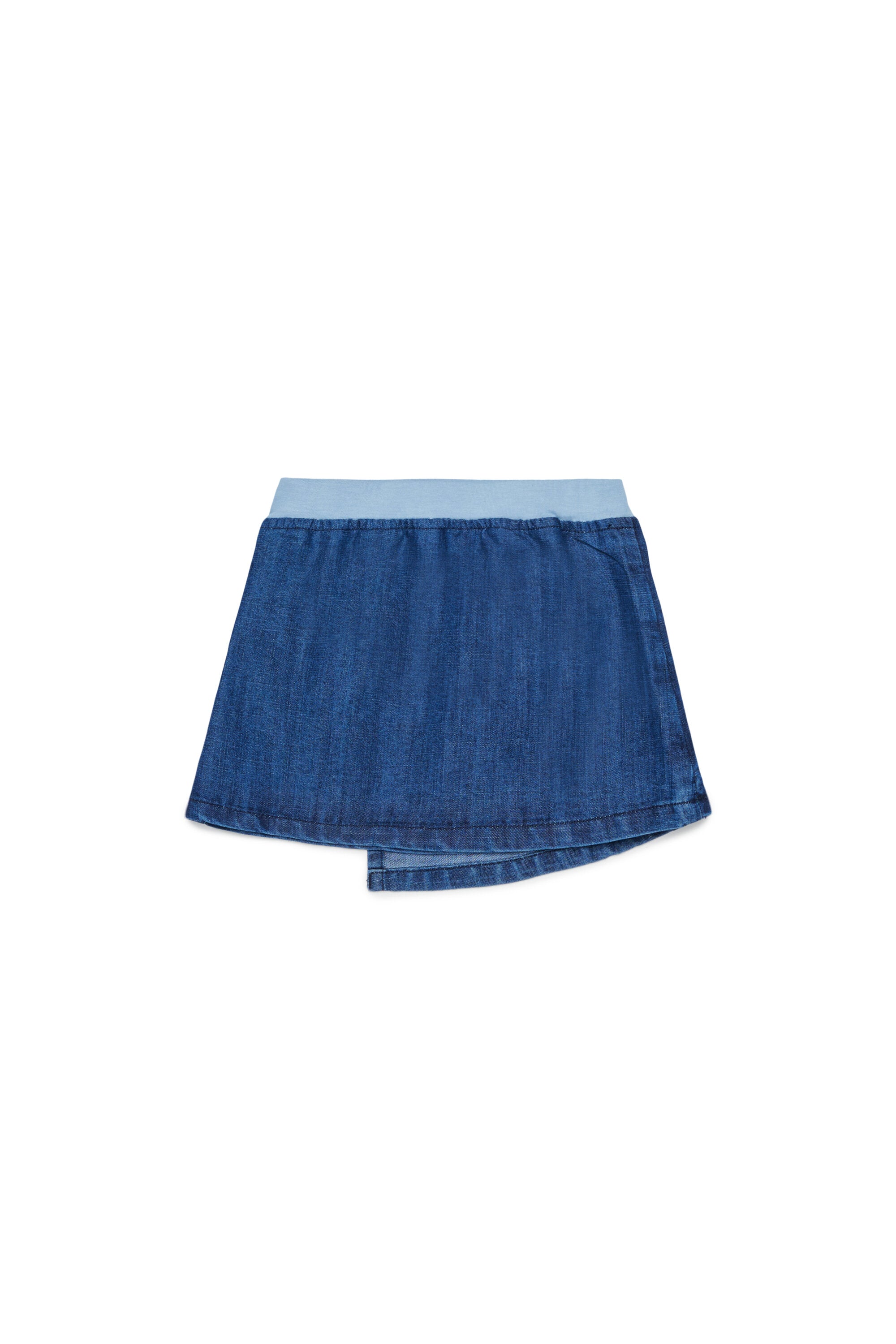 Short skirt with logo