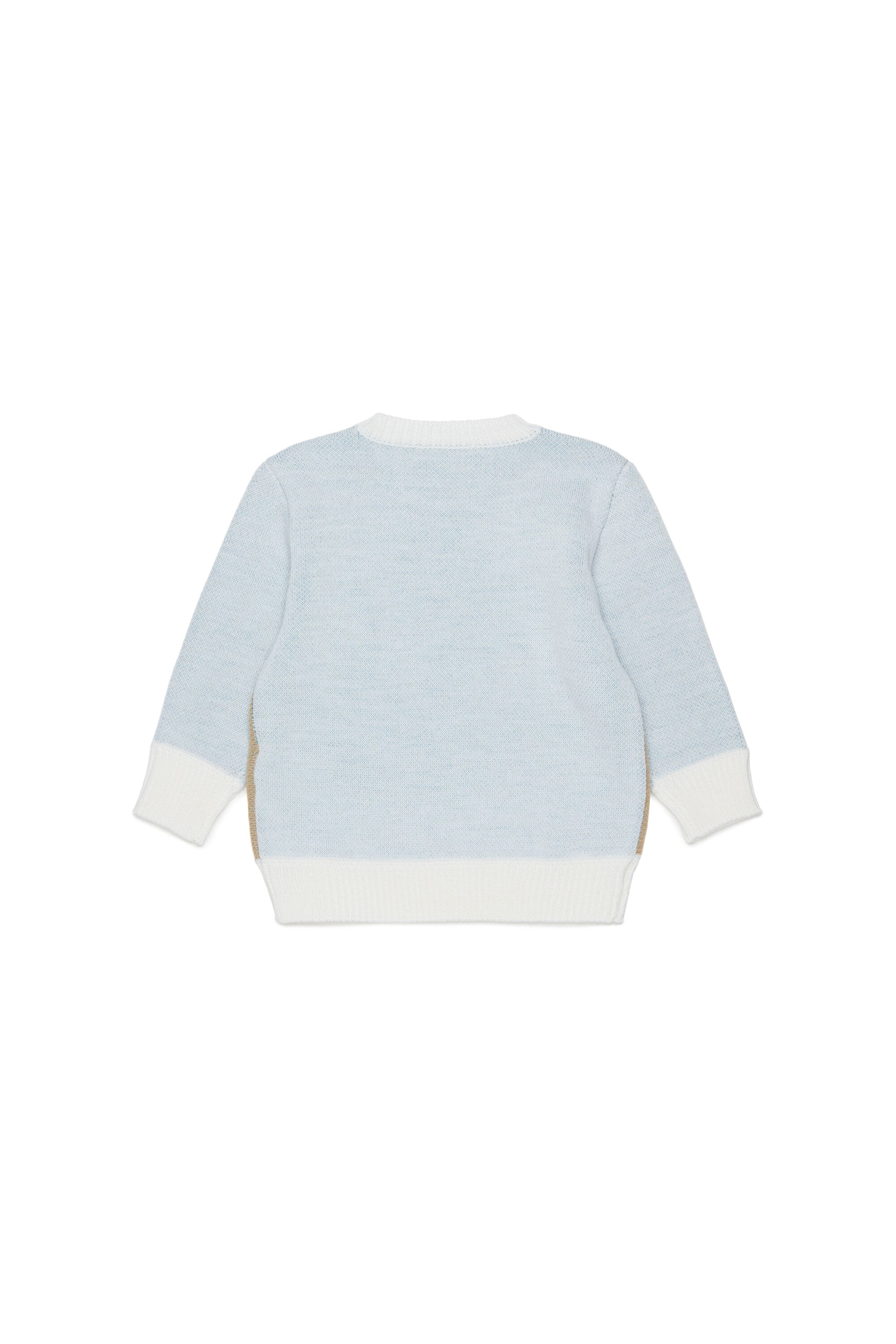 Crew-neck pullover with logo