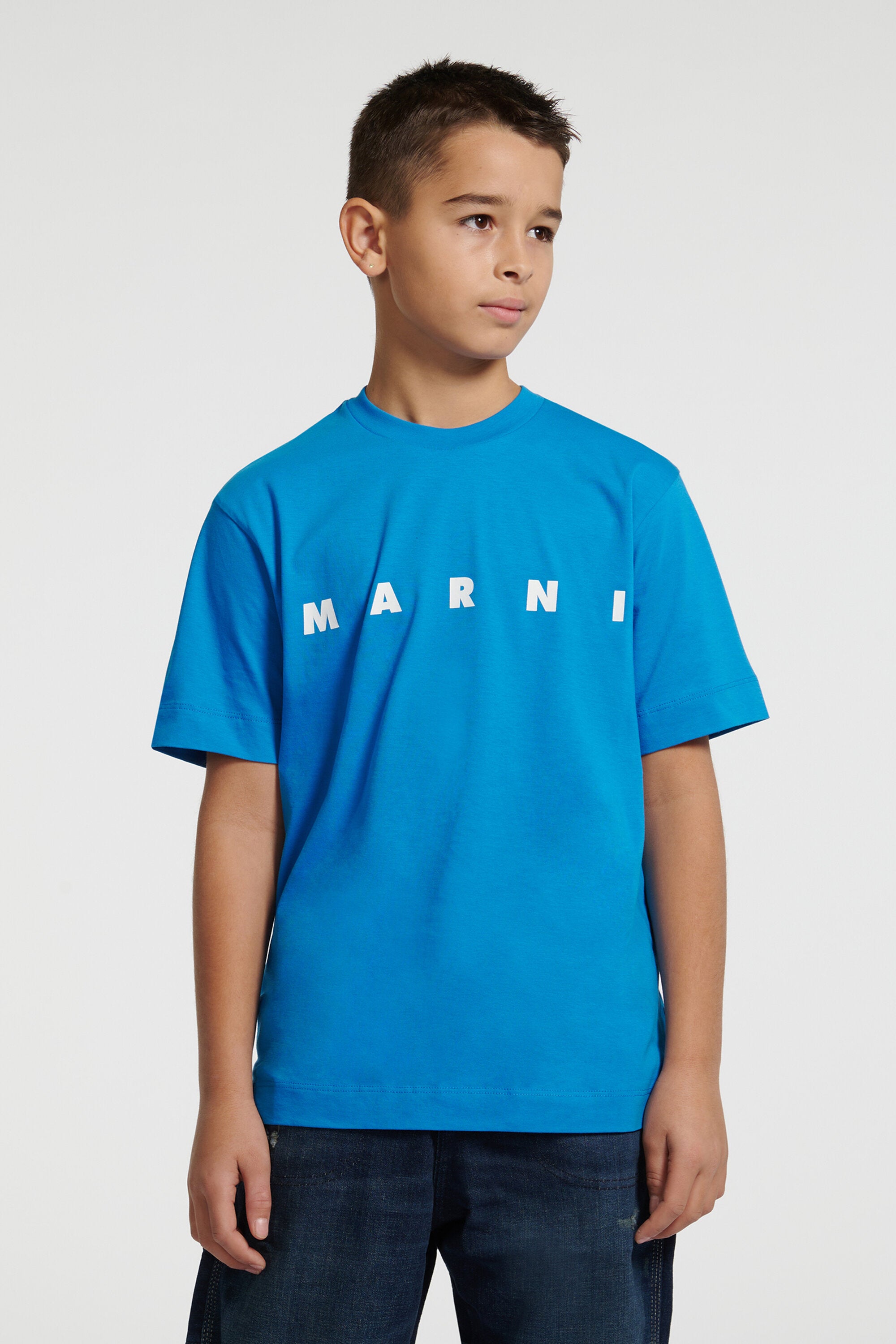 Camiseta de jersey con logotipo