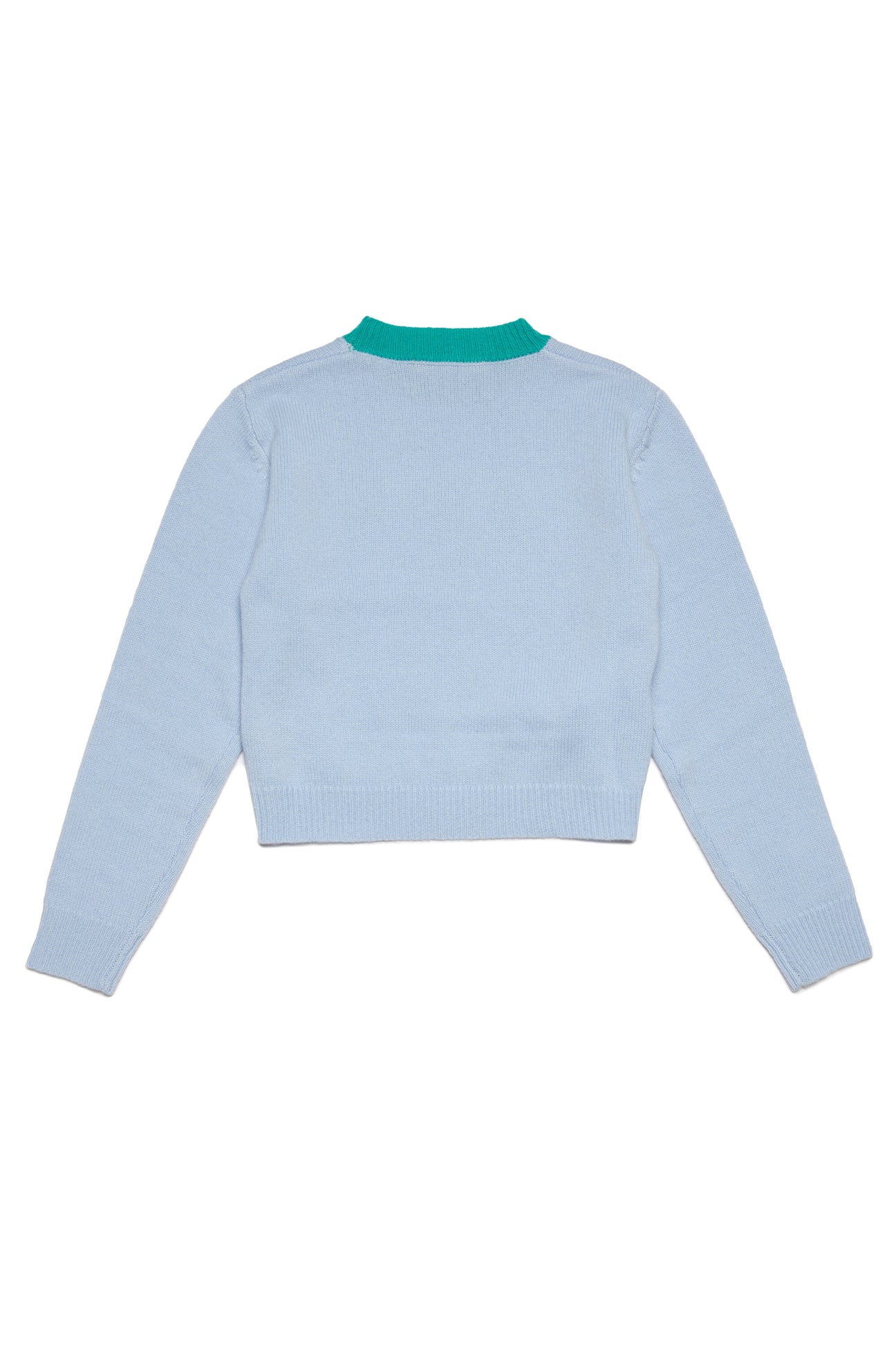 Sweater in wool-cashmere blend with logo Sweater in wool-cashmere blend with logo
