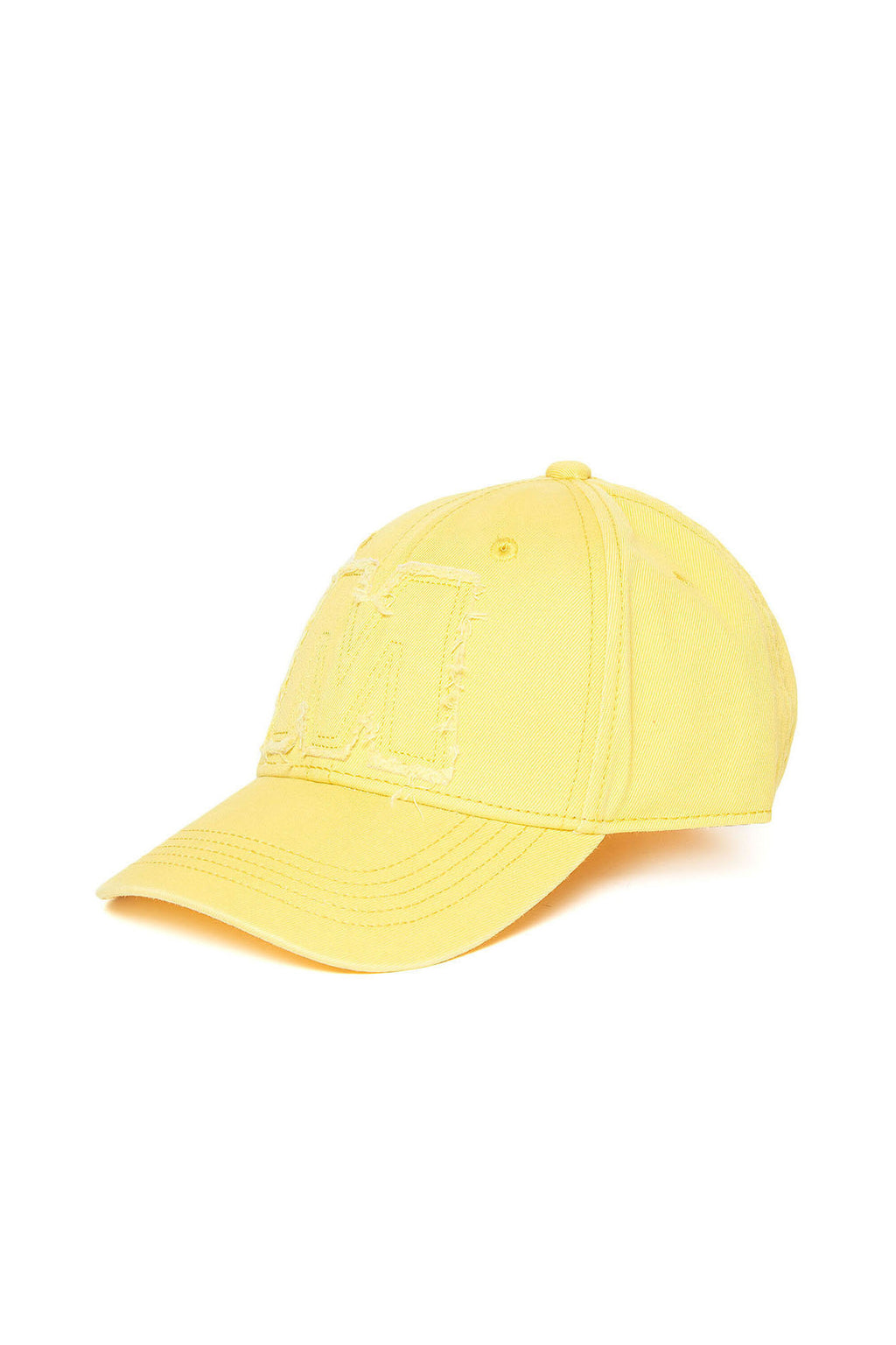 Yellow baseball cap with Big M logo