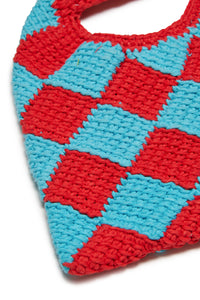 Bolso Diamond Crochet con rombos