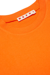 Cropped T-shirt with Baguette logo