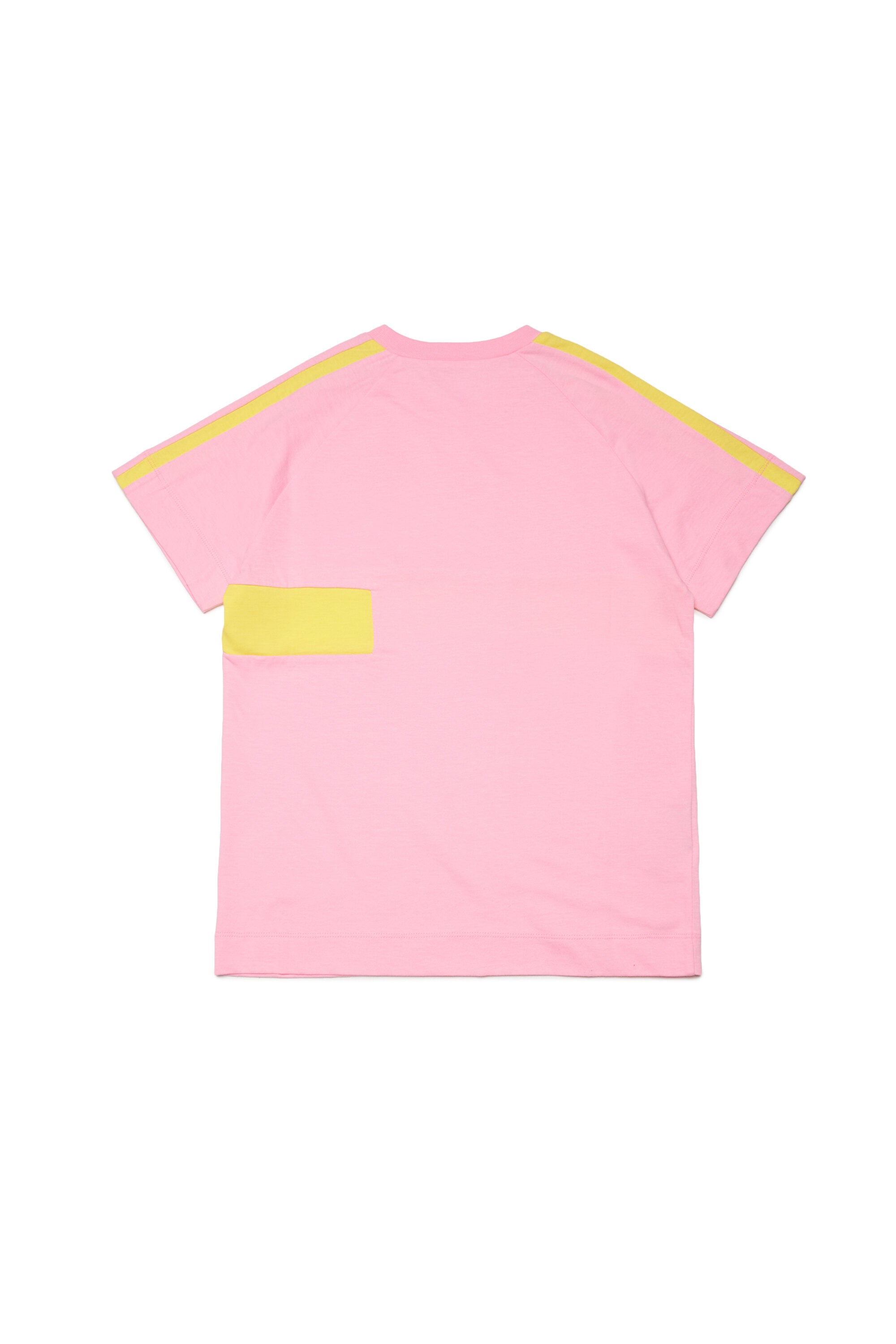 Colorblock branded T-shirt