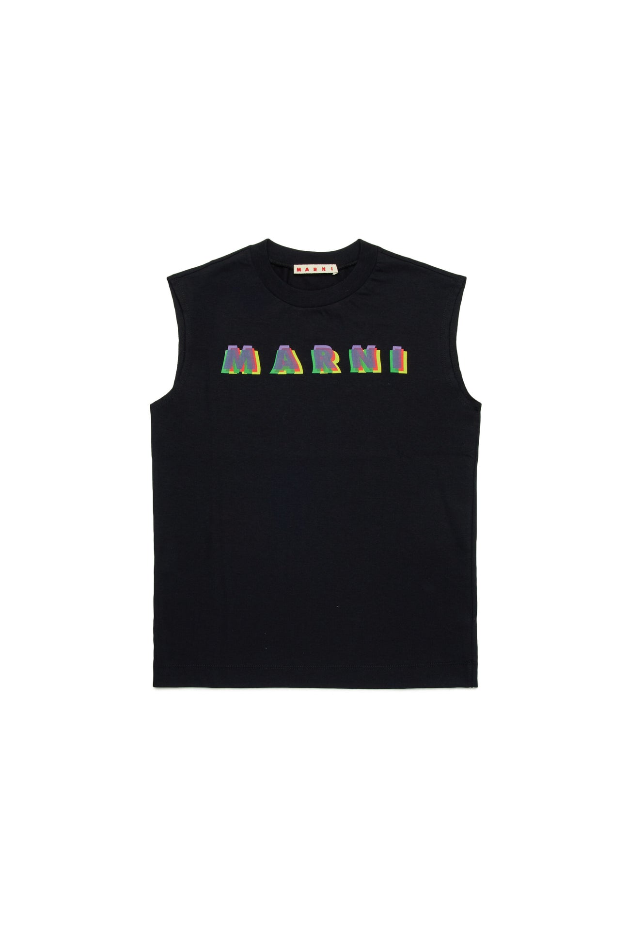 Camiseta sin mangas con logotipo Rainbow 