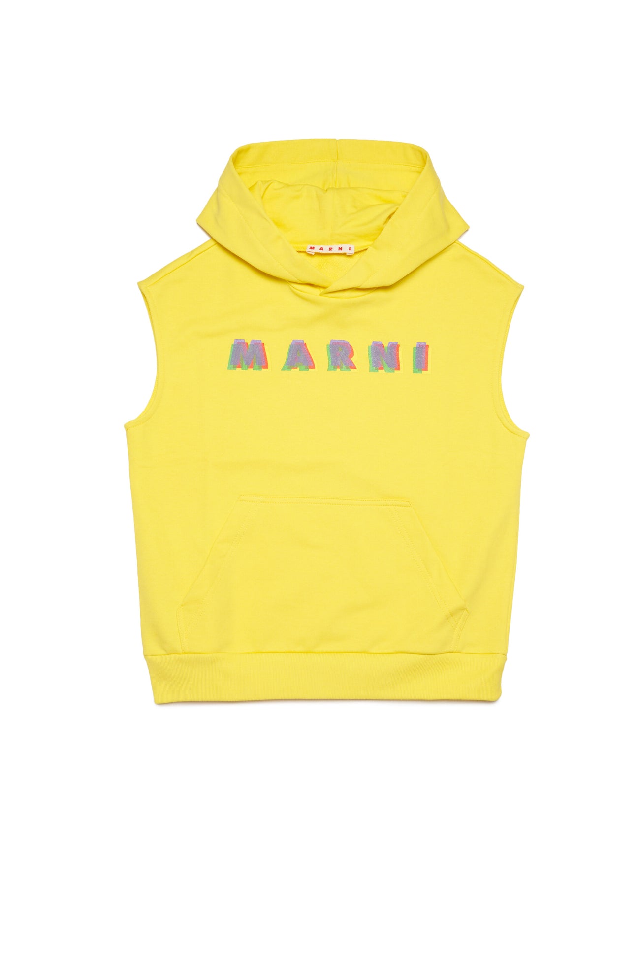 Sleeveless sweatshirt with Rainbow logo 