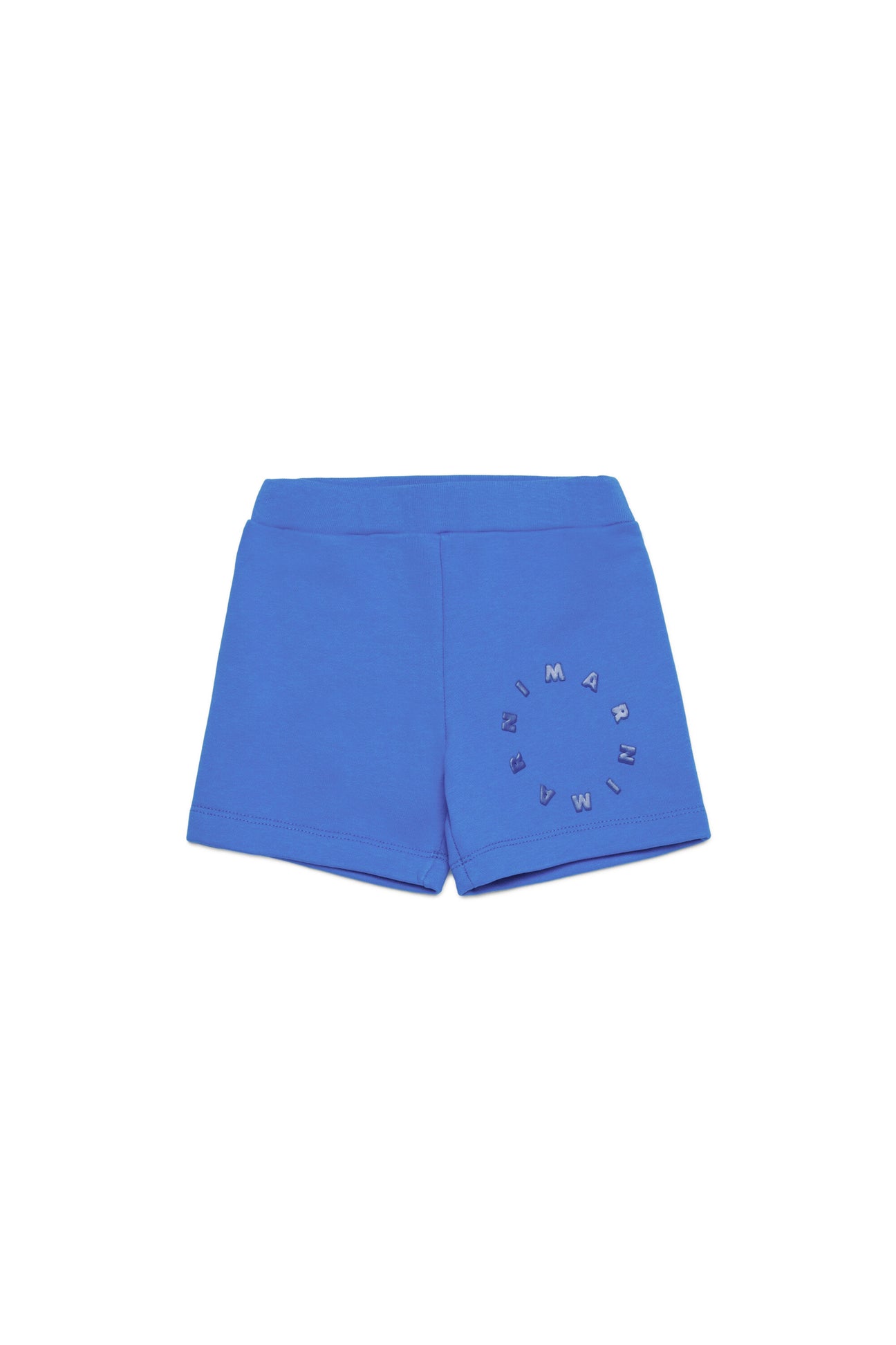 Pantalones cortos en chándal con logotipo redondo 