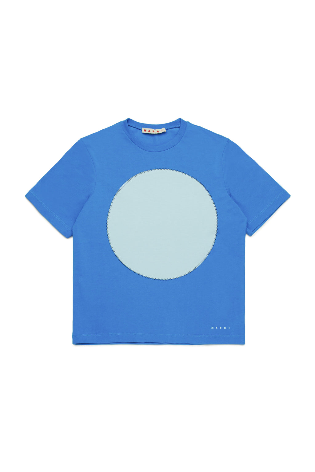 T-shirt with circle graphic