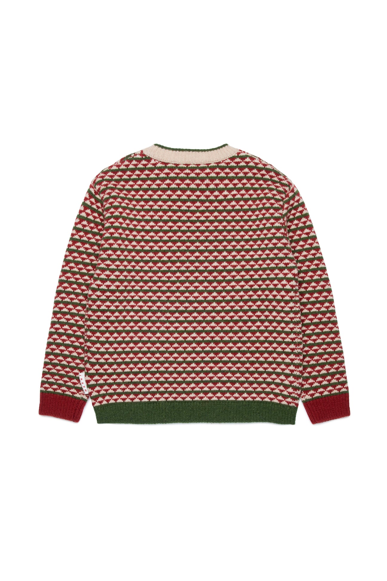 Wool-blend jacquard pullover Wool-blend jacquard pullover