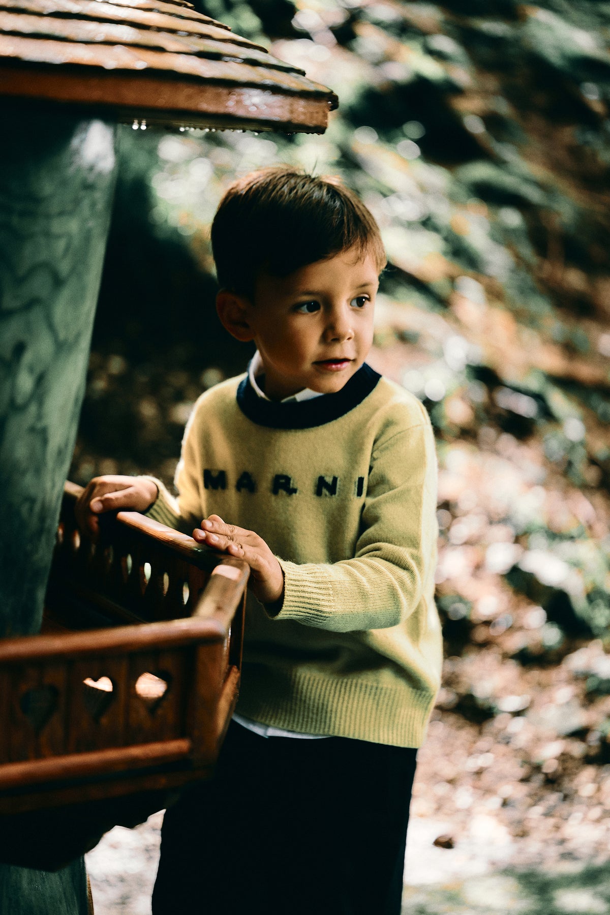 Crew-neck sweatshirt with logo