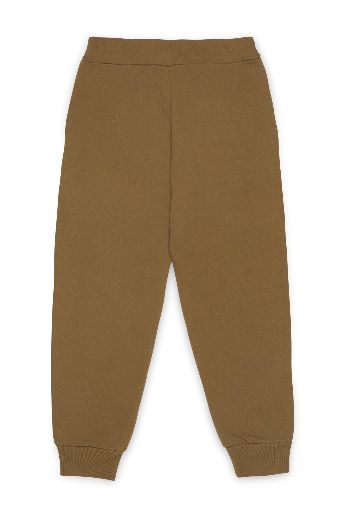Fleece jogger pants with logo