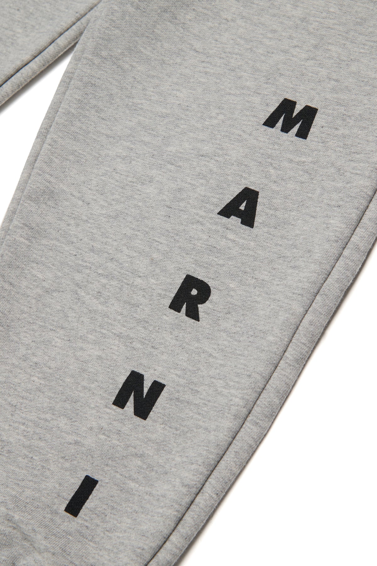 Fleece jogger pants with logo
