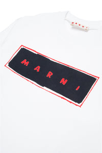 Sudadera de cuello redondo con logo Marni Print
