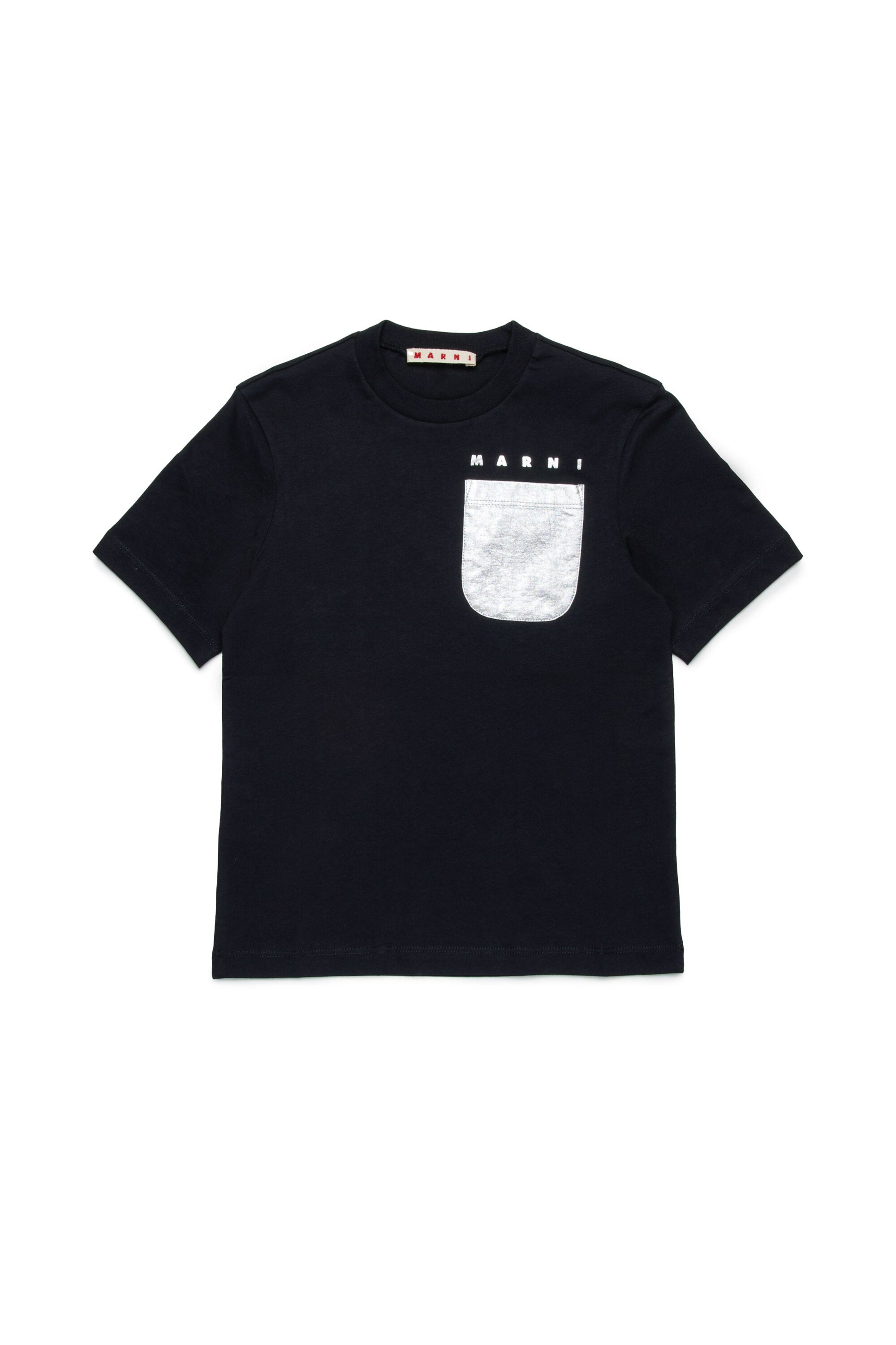 T-shirt with mylar pocket