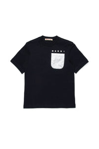 T-shirt with mylar pocket