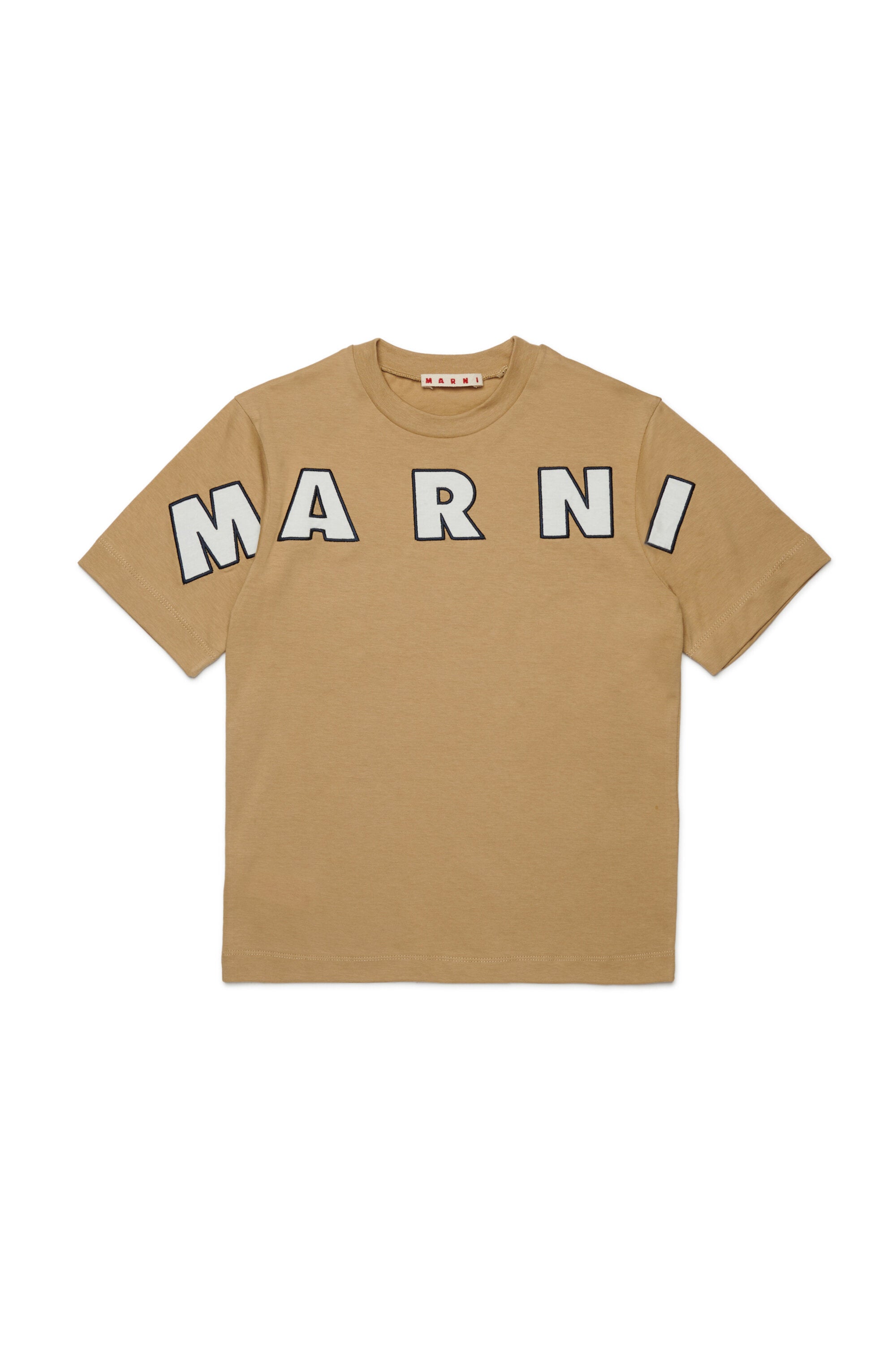 MARNI kids' T-shirt with embroidered logo | BRAVE KID