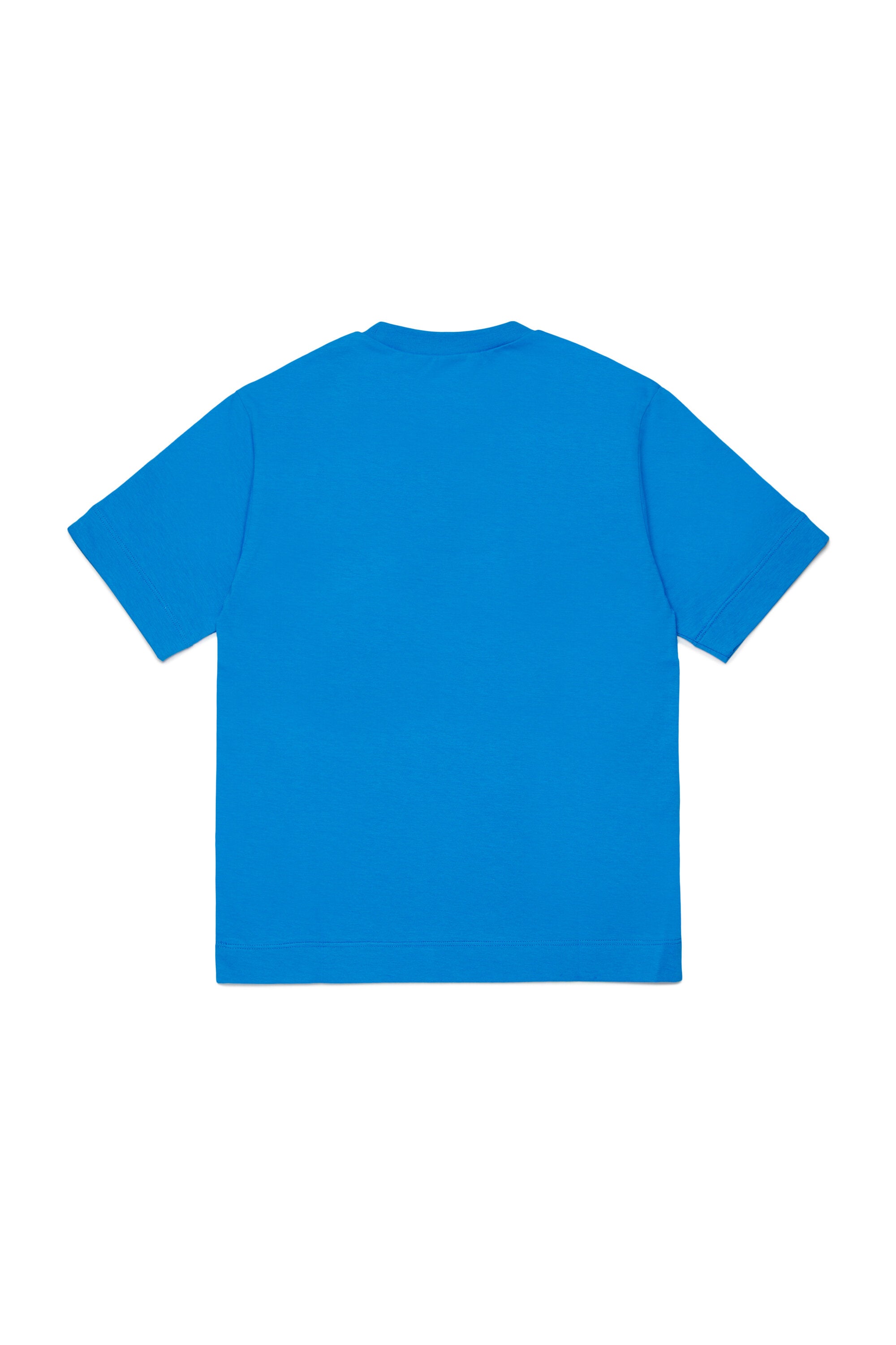 T-shirt with embroidered logo