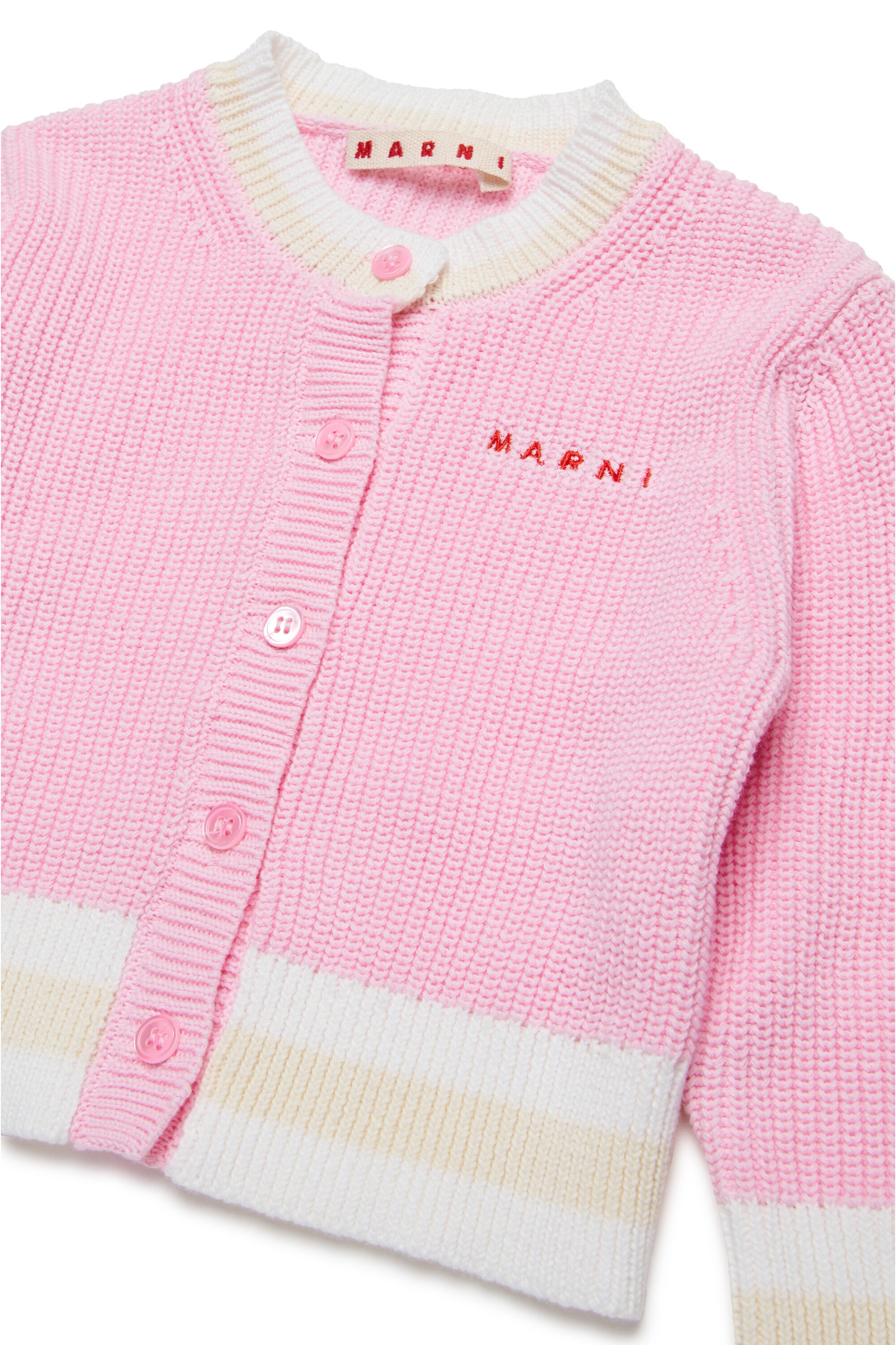 トップス MARNI baby Marni baby cardigan in cotton branded | BRAVE KID