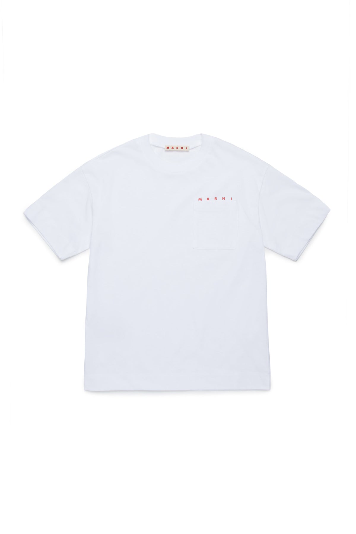 Jersey T-shirt with breast pocket