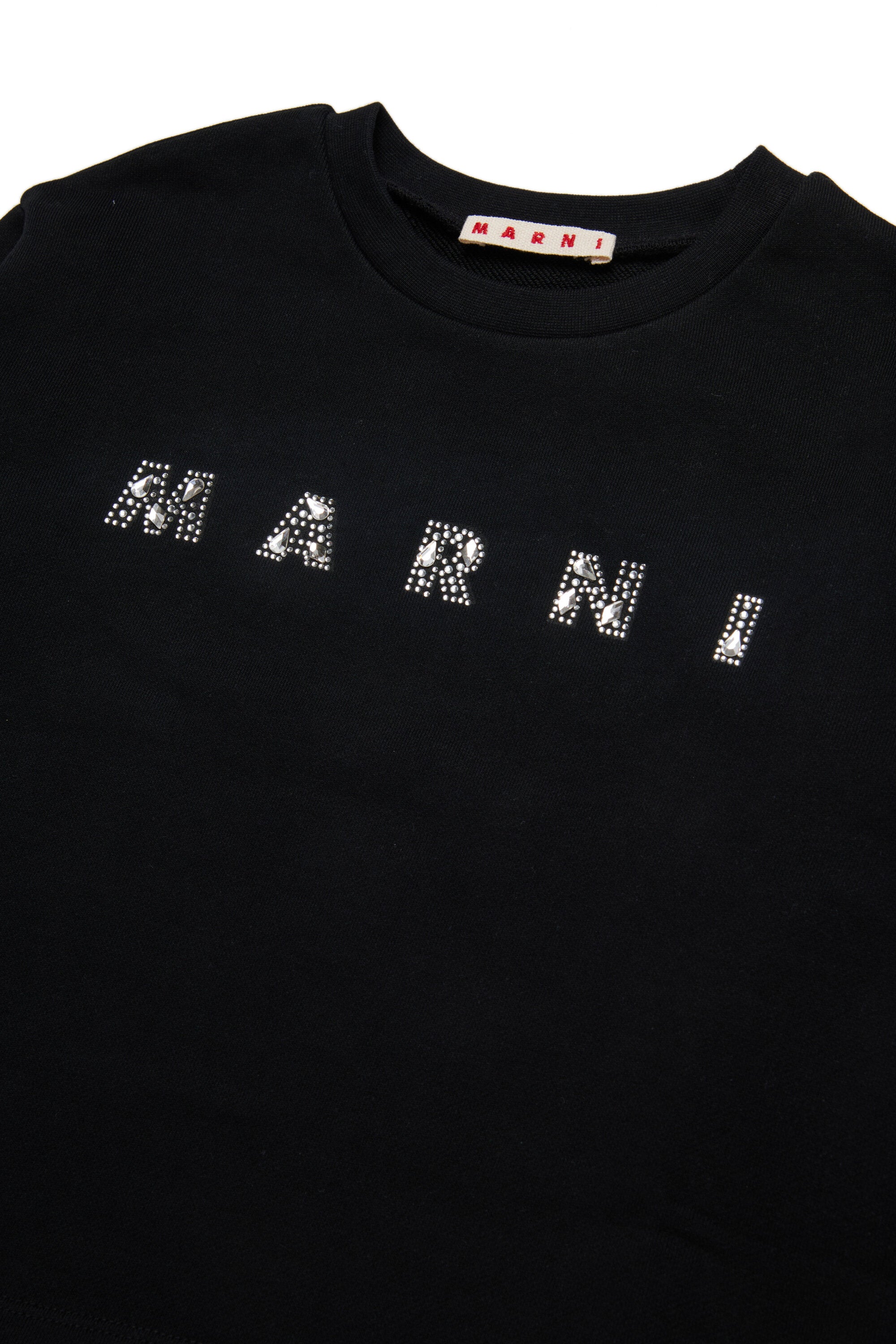 Marni logo branded crew-neck sweatshirt for girls | BRAVE KID