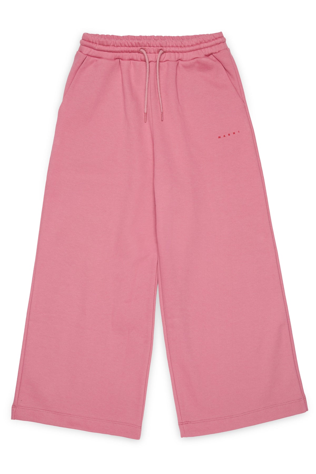Pantalones con pernera ancha de felpa de marca