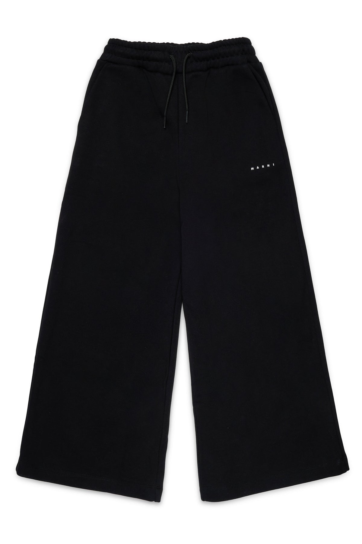 Pantalones con pernera ancha de felpa de marca