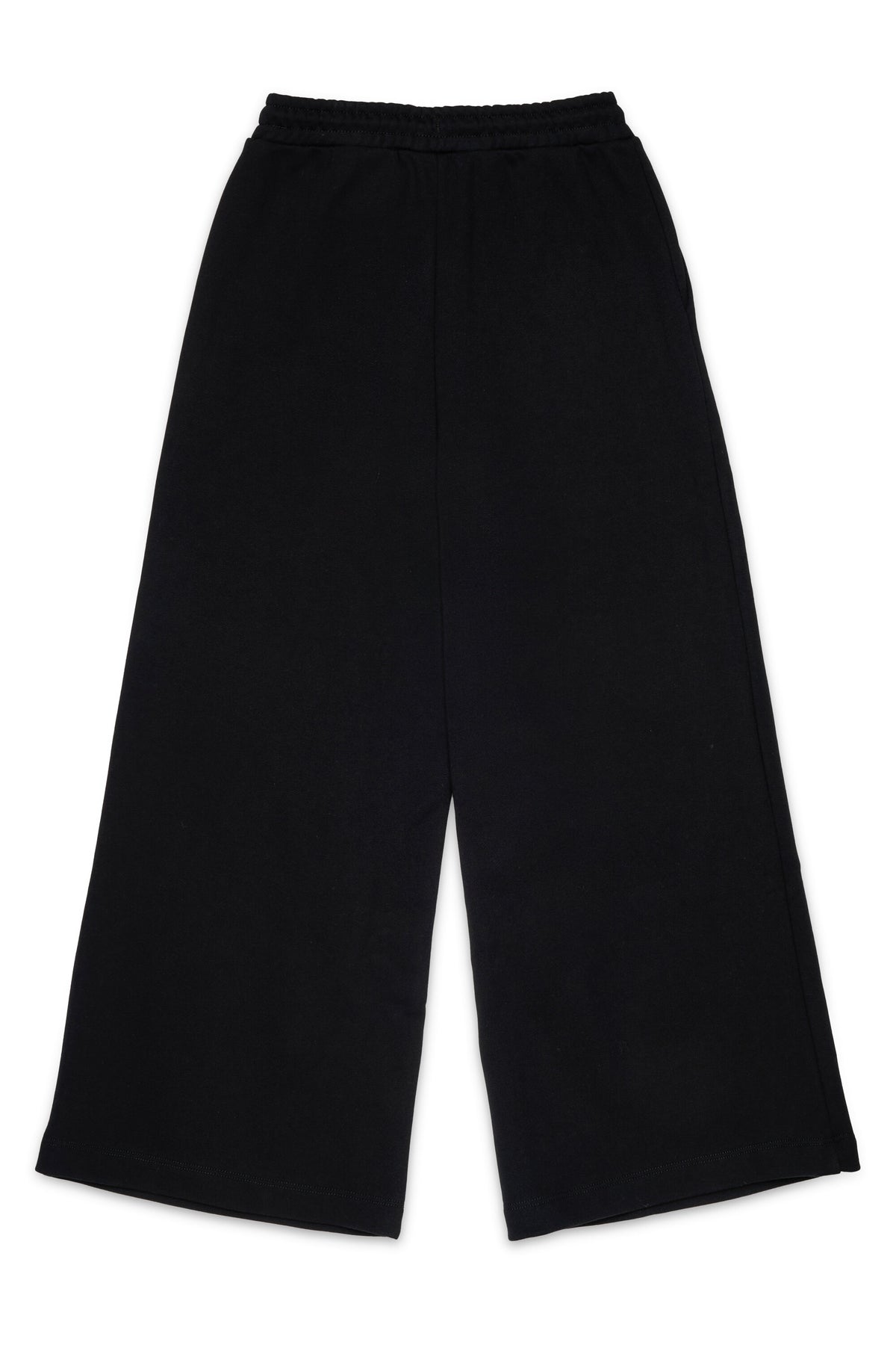 Pantalones con pernera ancha de felpa de marca