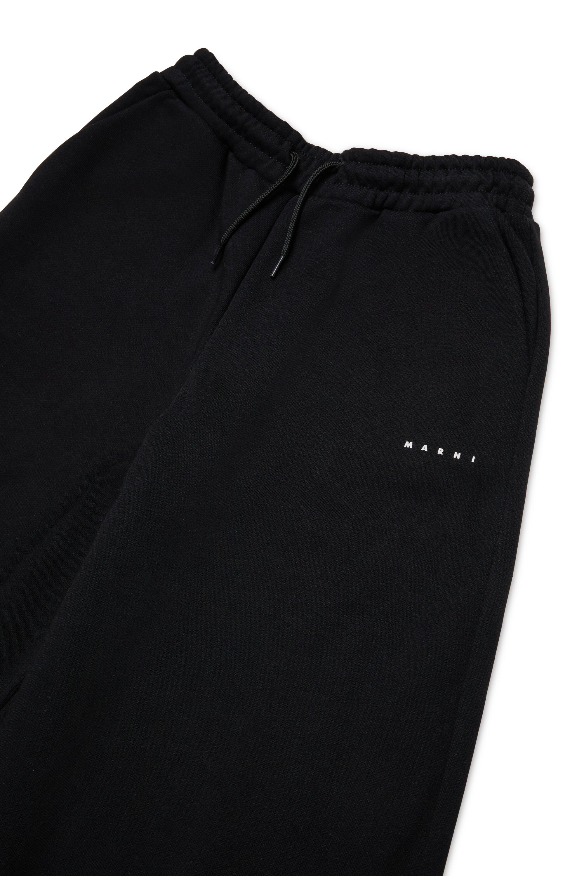 Pantalones con pernera ancha de felpa de marca