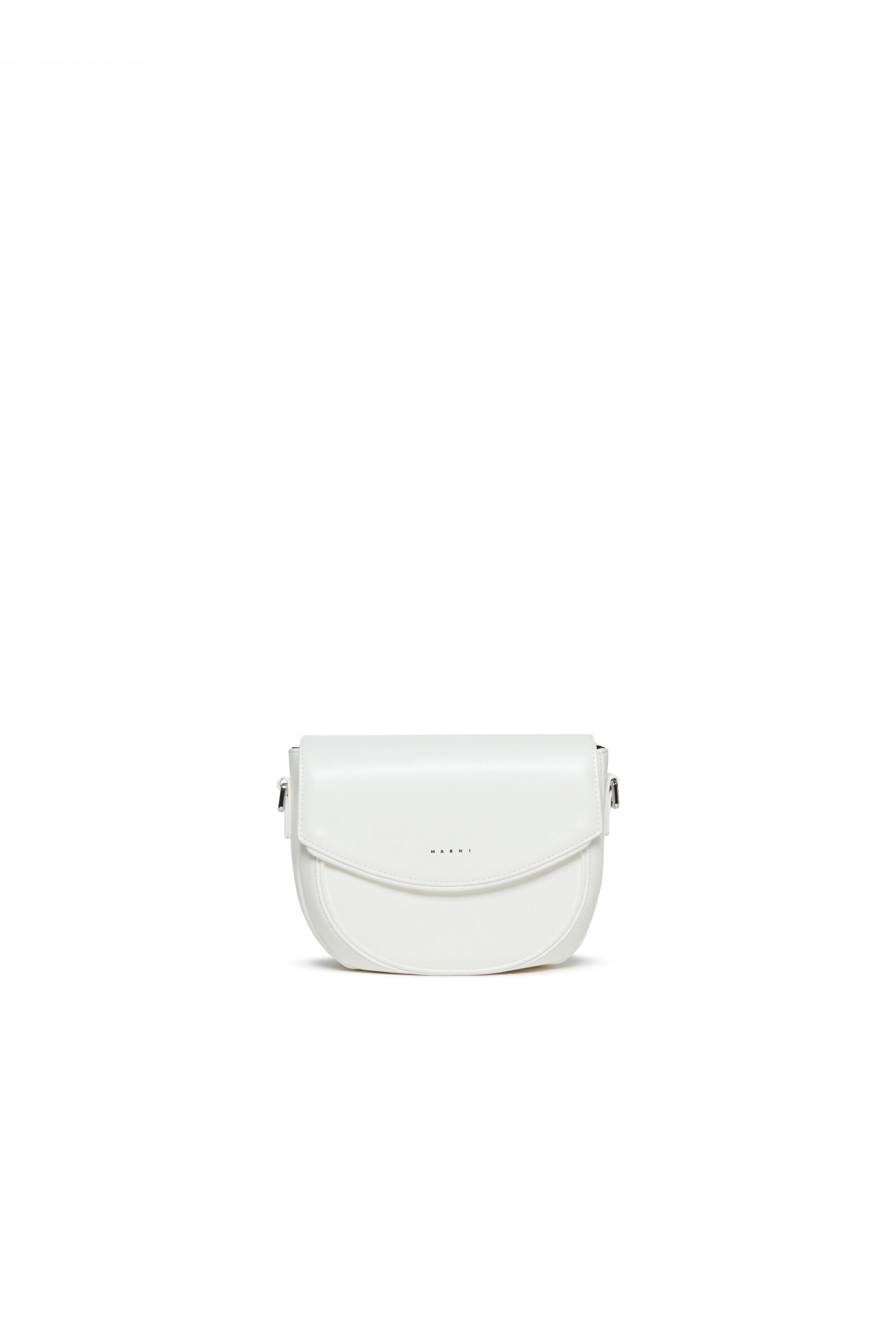 Smile Bag in coated fabric with shoulder strap
