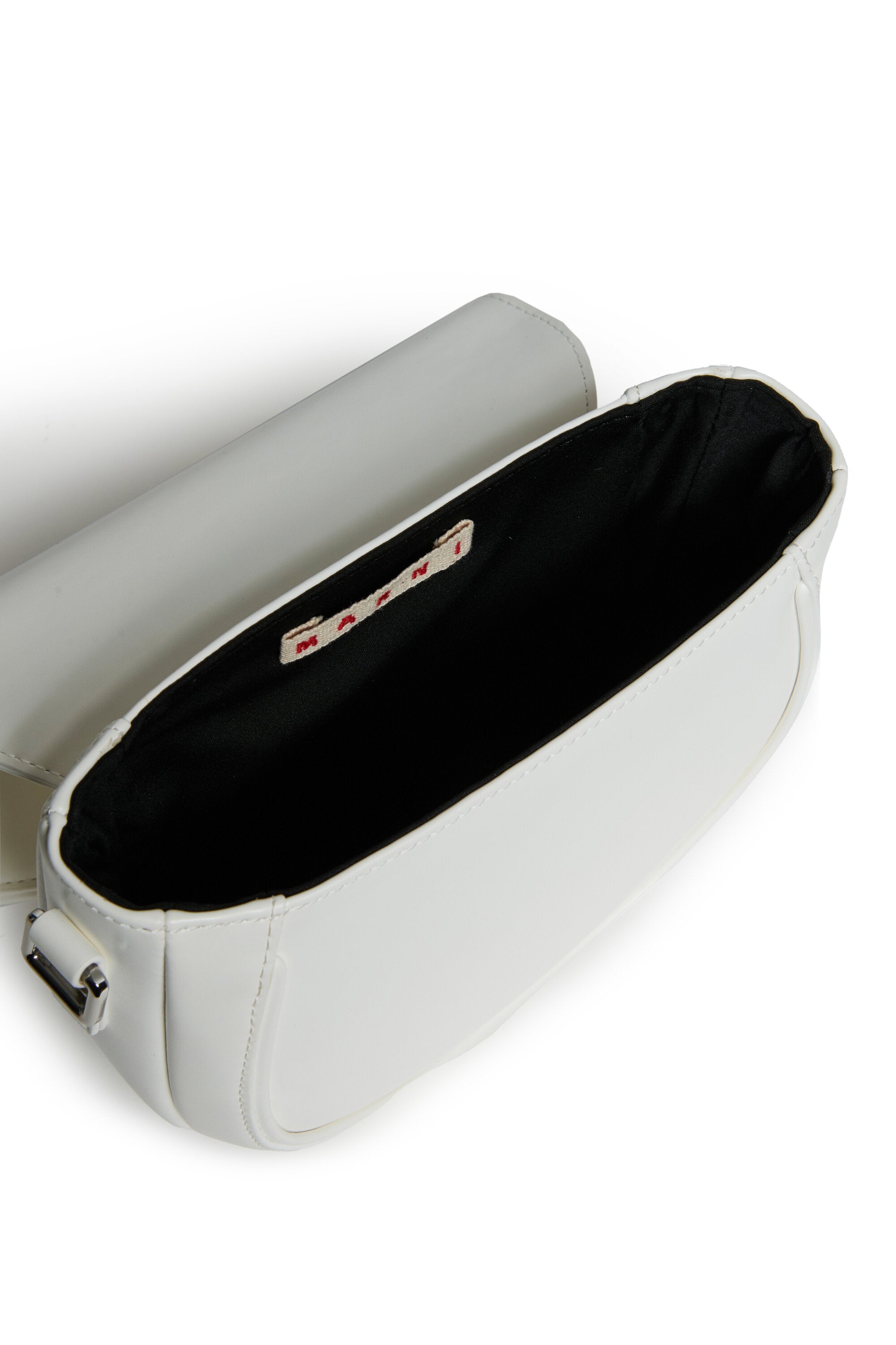 Smile Bag in coated fabric with shoulder strap