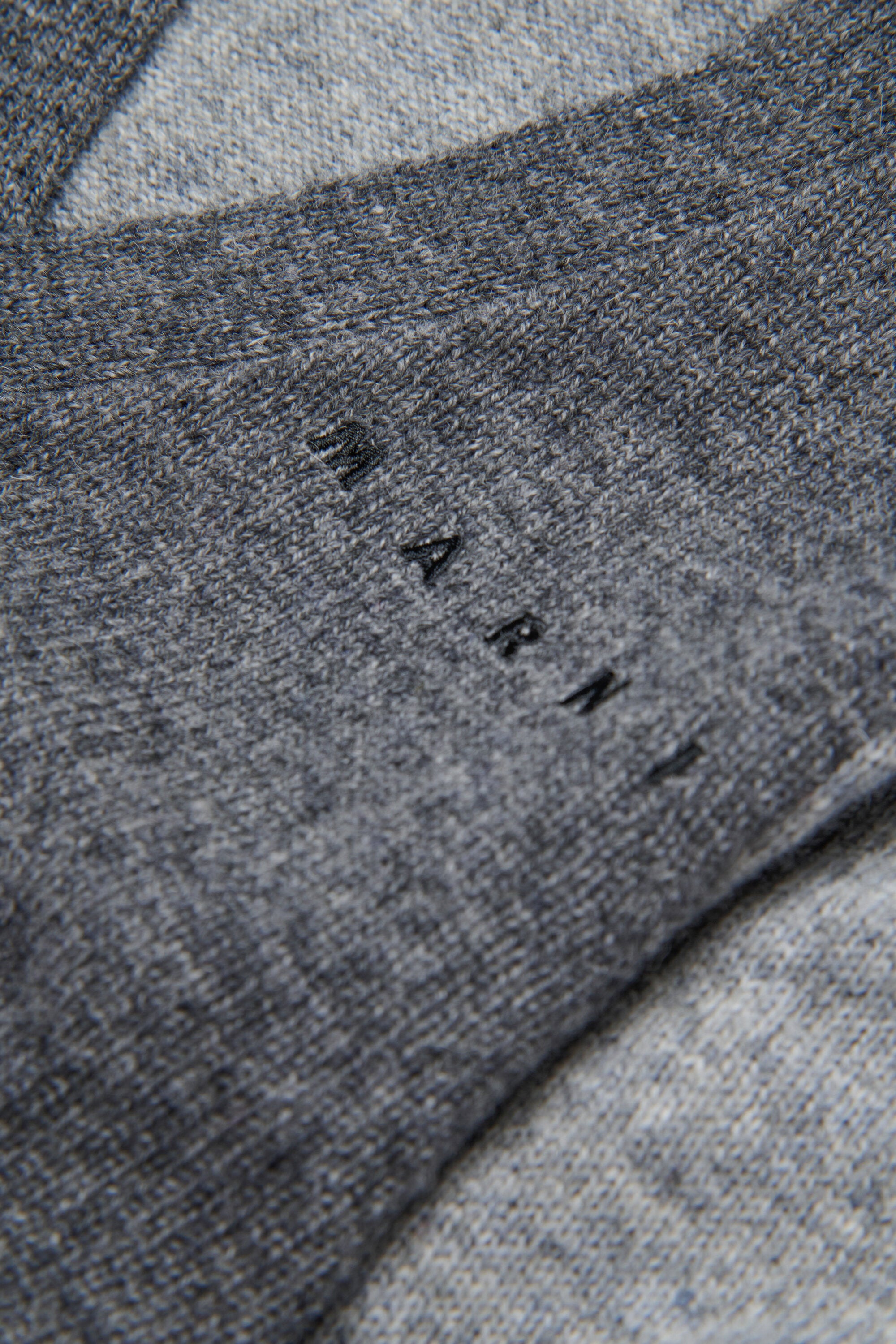 Cárdigan de mezcla de lana con bloques de color