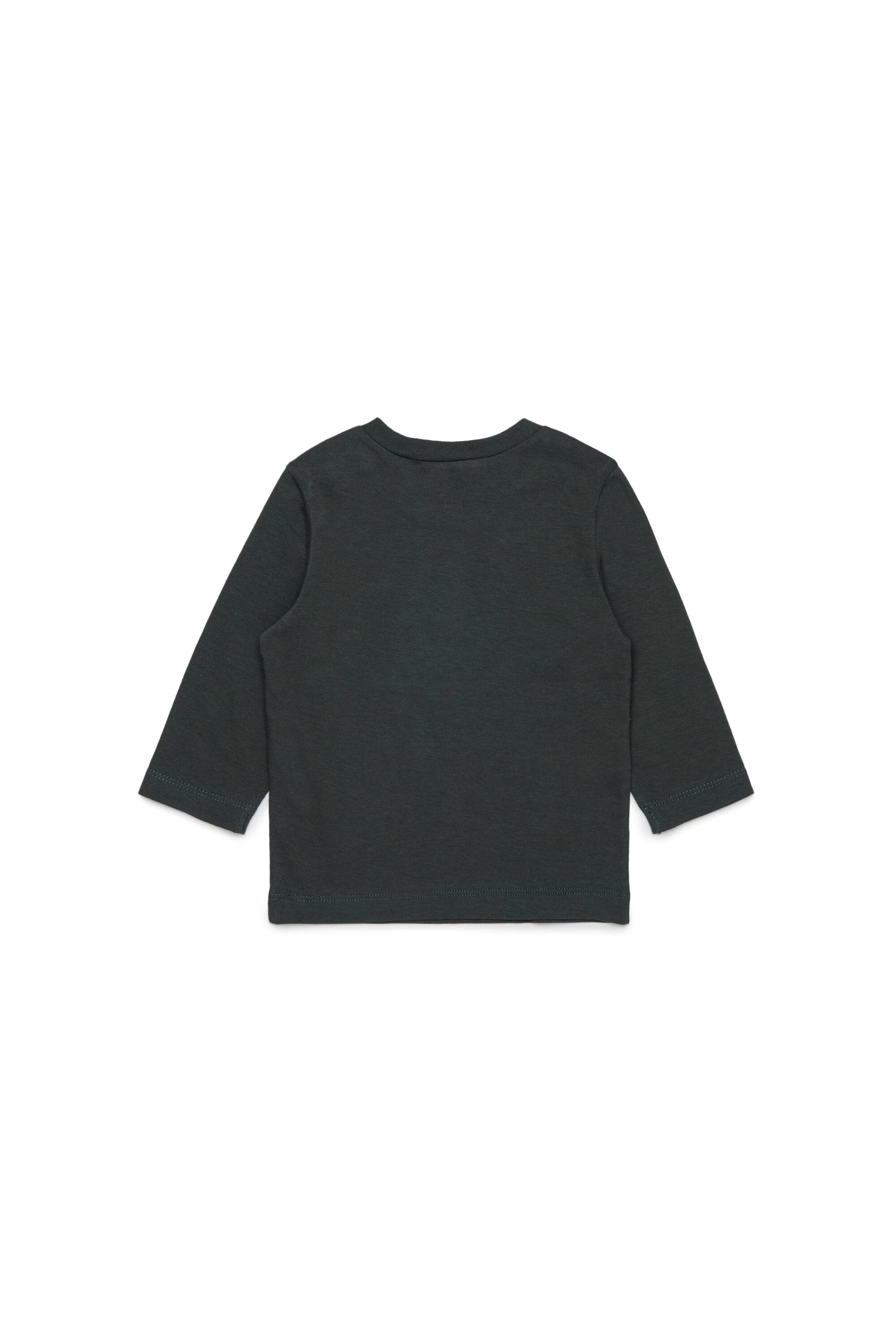 Camiseta de manga larga de jersey con logotipo