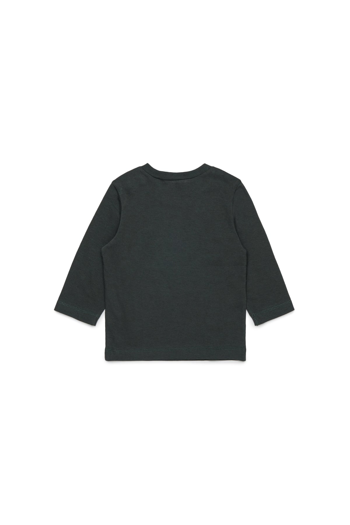 Camiseta de manga larga de jersey con logotipo