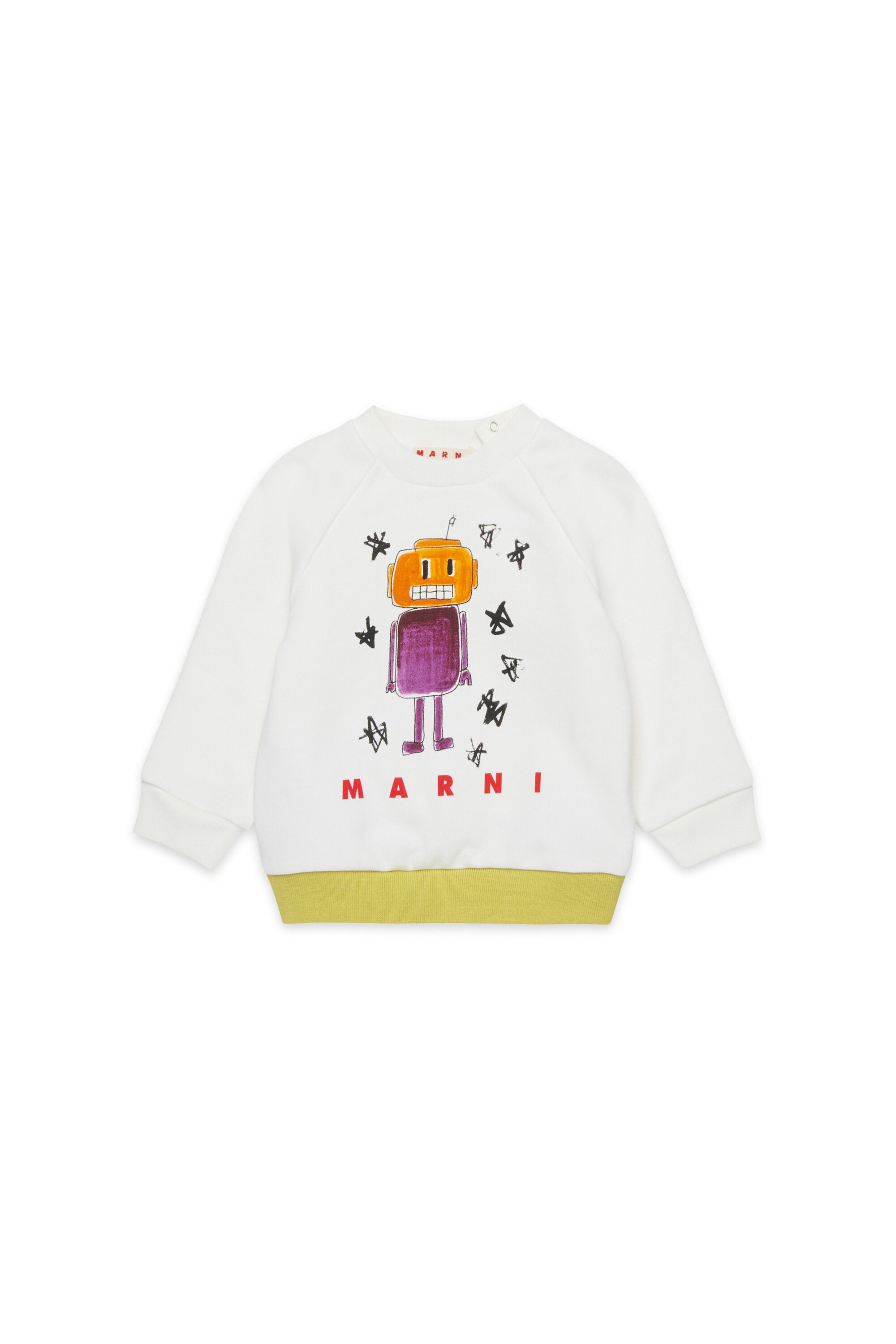 Sudadera de cuello redondo con estampado Galaxy
