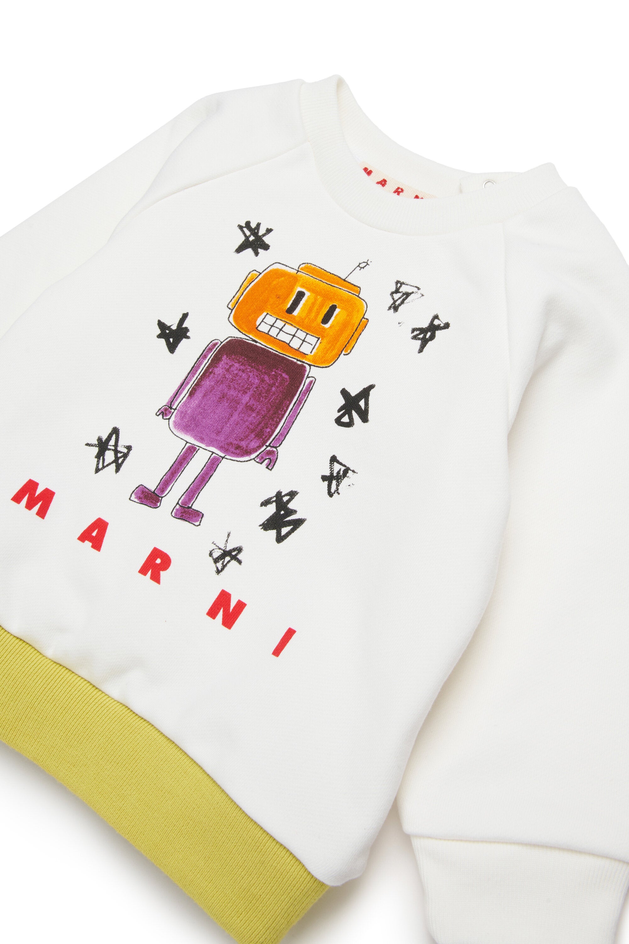 Sudadera de cuello redondo con estampado Galaxy